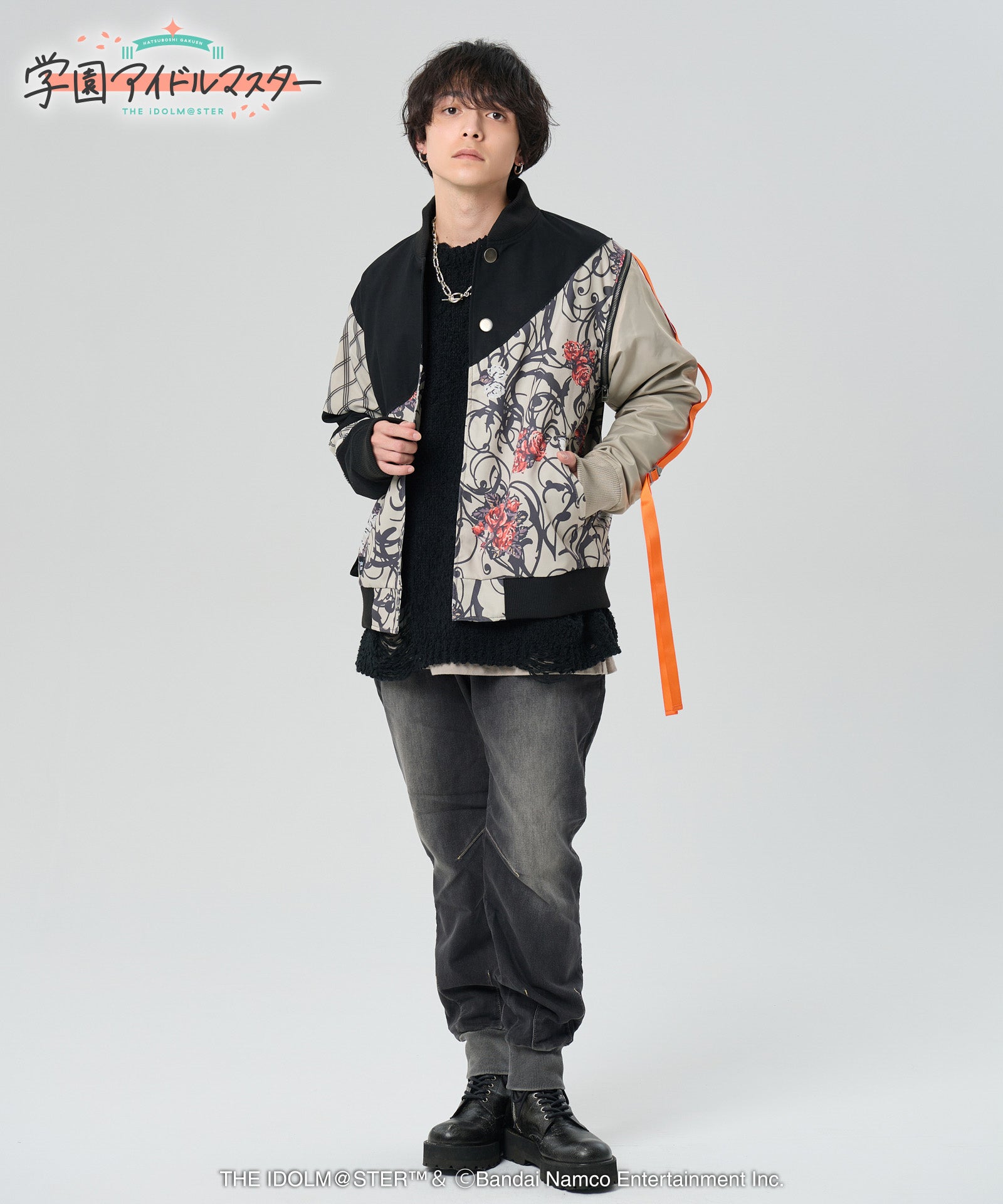 学園アイドルマスター glamb CONTRAST BLOUSON 未使用 GG0125/IM01 : Contrast Blouson / コントラストブルゾン