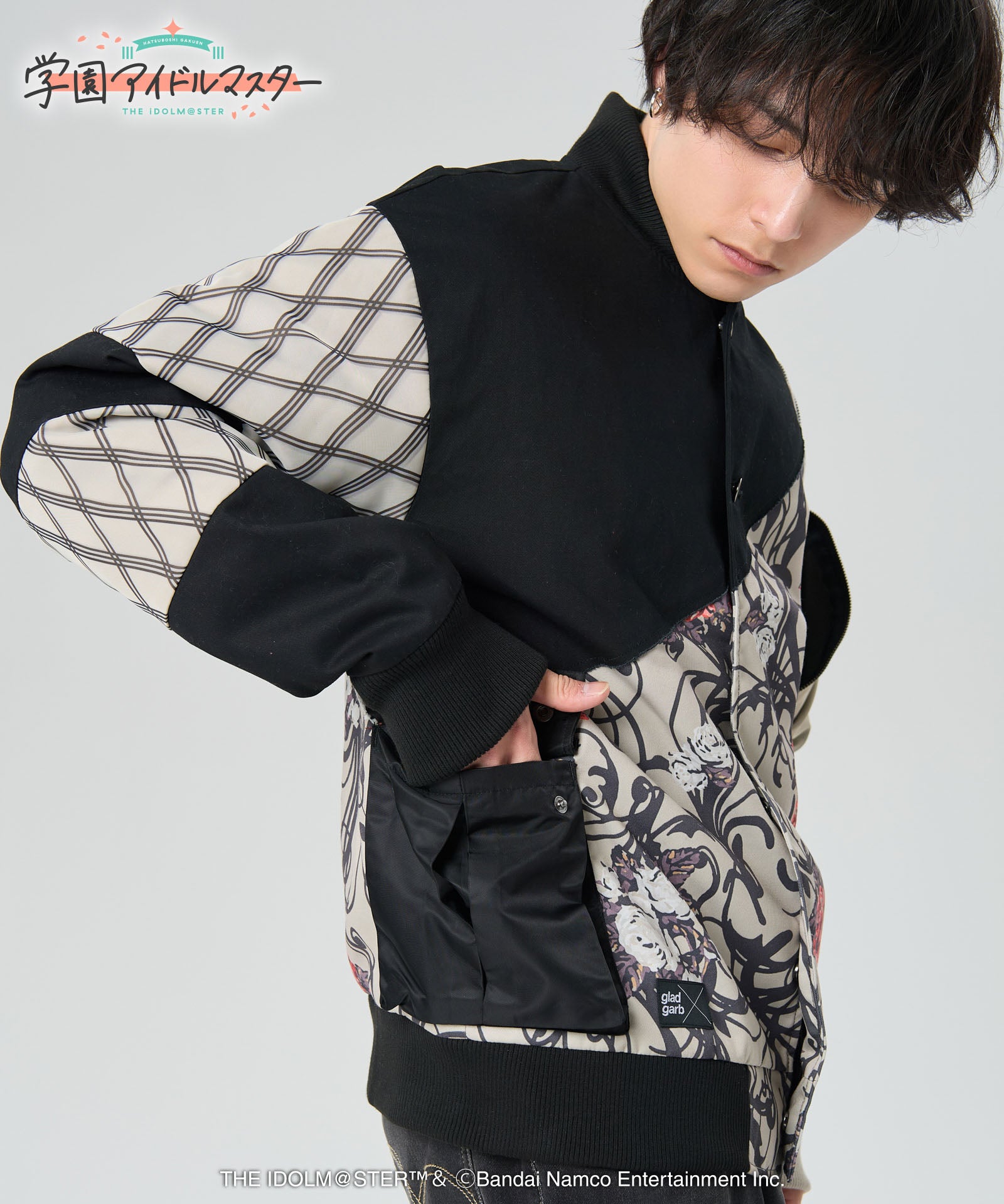 GG0125/IM01 : Contrast Blouson / コントラストブルゾン | glamb