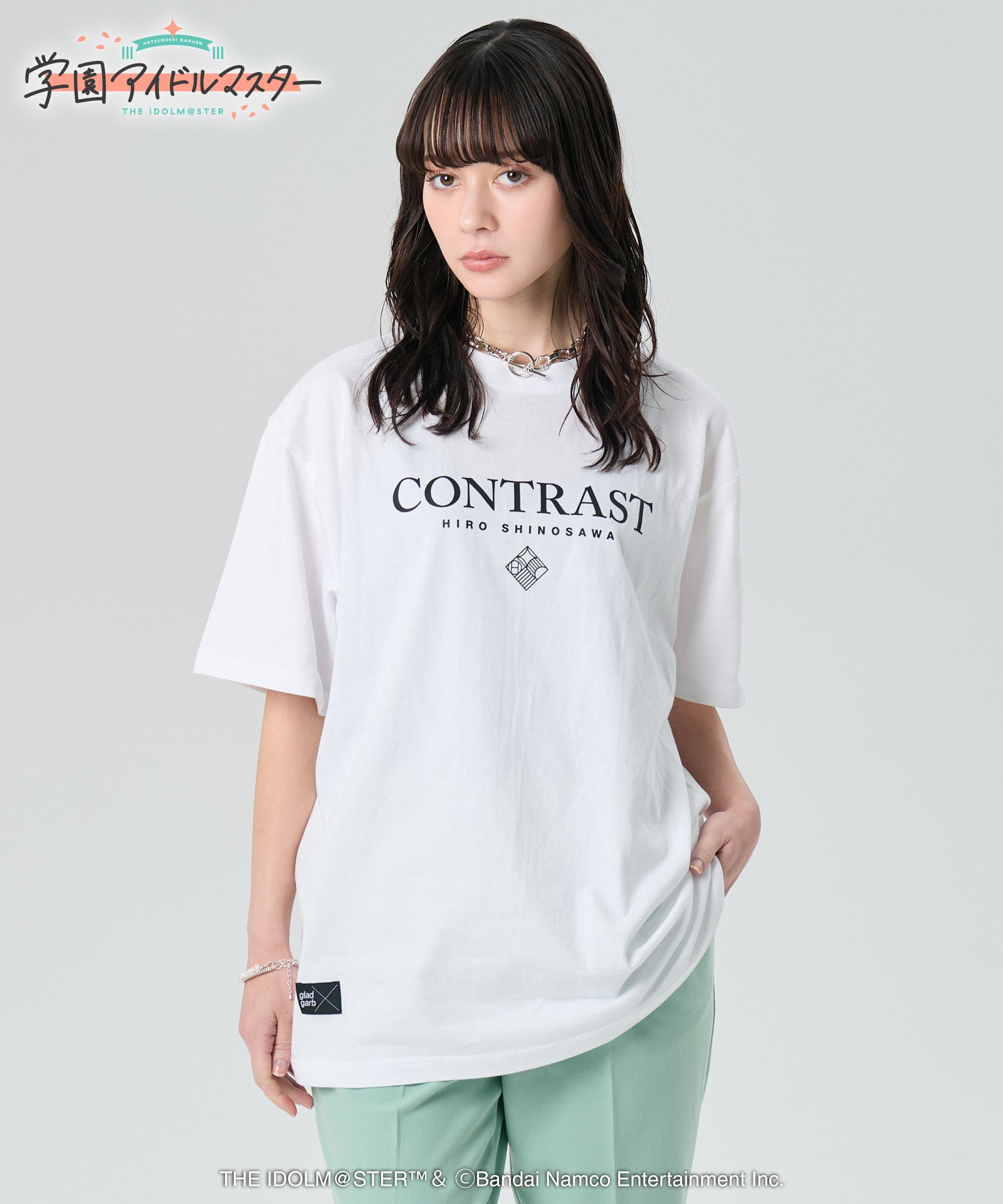 学園アイドルマスター×gladgarb CONTRAST BLOUSON(全1種
