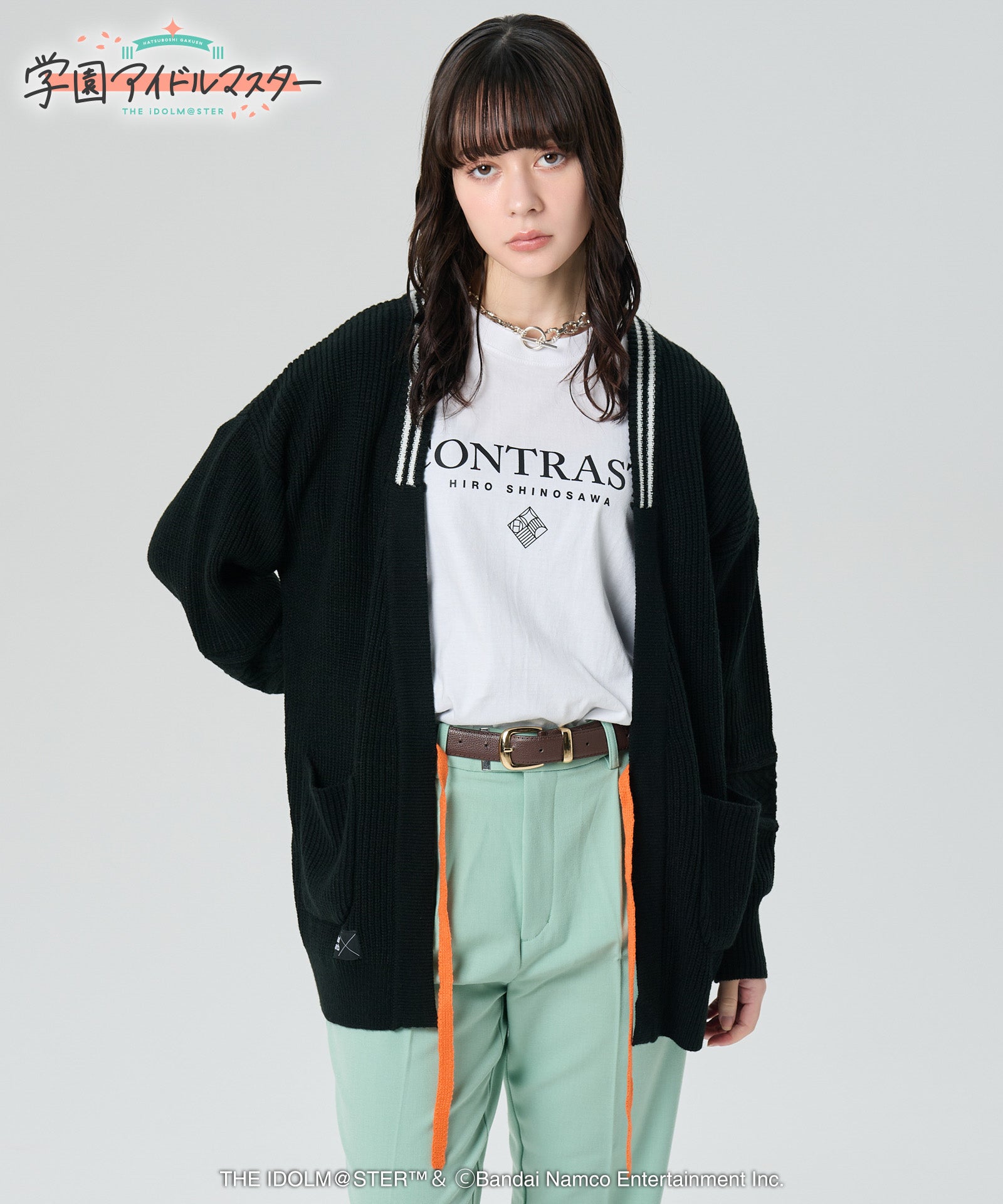 学園アイドルマスター×gladgarb CONTRAST BLOUSON(全1種