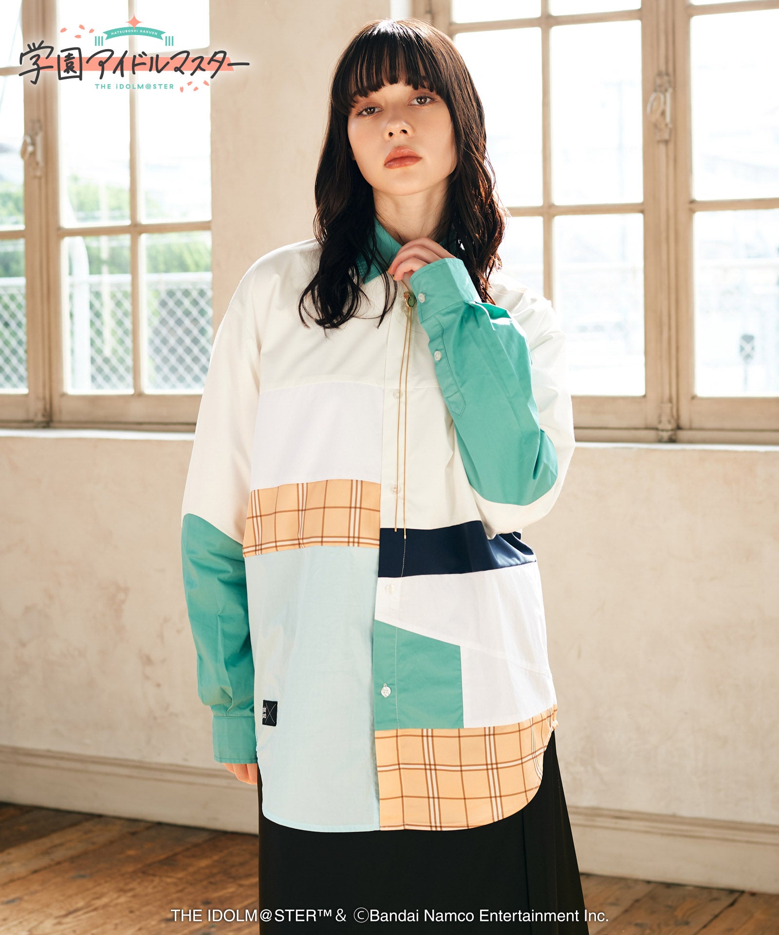 学園アイドルマスター×gladgarb CONTRAST BLOUSON(全1種