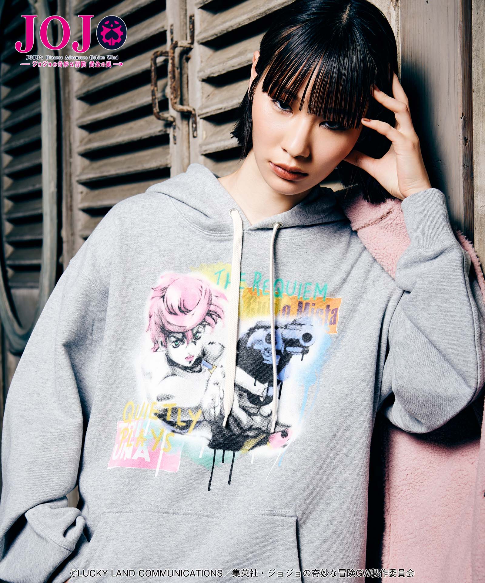 Ghost Girl Sweat ジョジョの奇妙な冒険 glamb