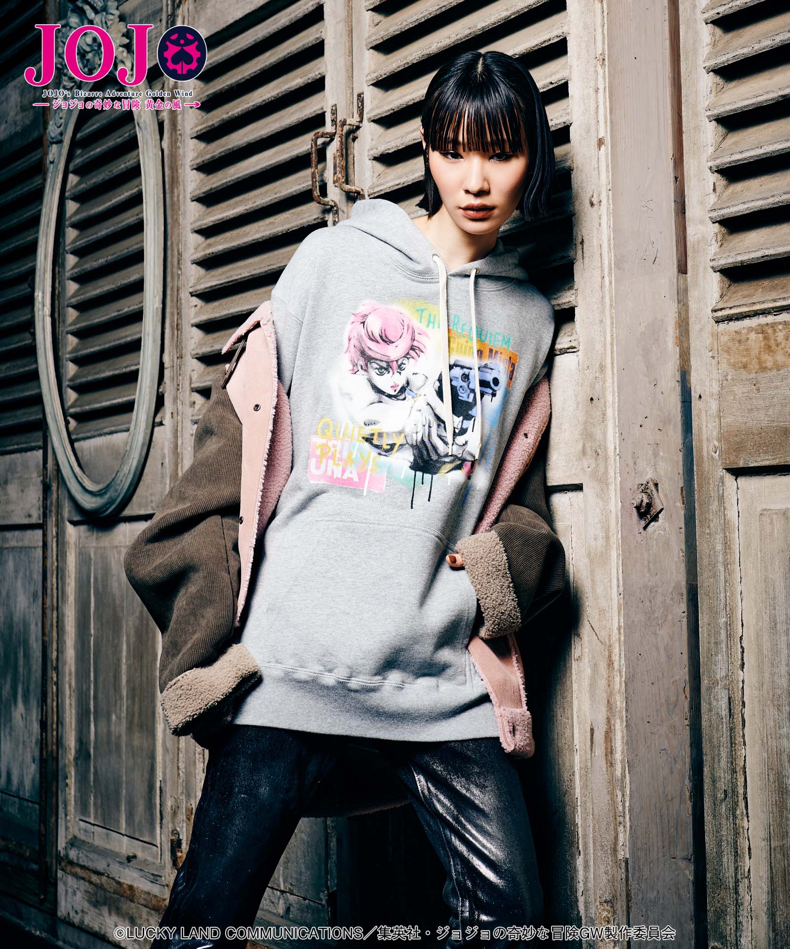 ジョジョ　チャリオッツレクイエム　glamb トレーナー 　ブラックM GB0125/JJ12 : C・R Sweat – glamb Online Store