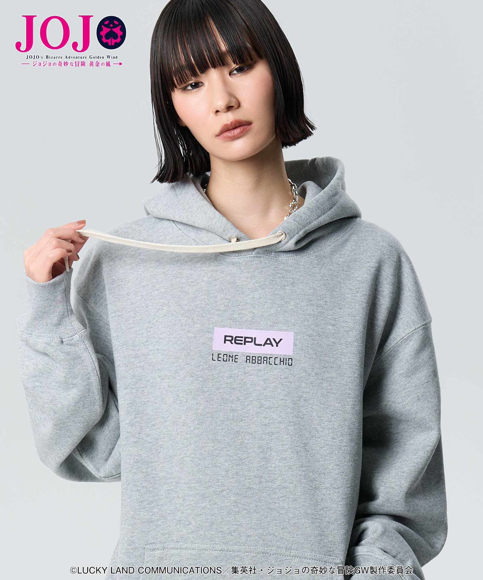 GB0125/JJ09 : Leone Abbacchio's Stand Hoodie – glamb Online Store