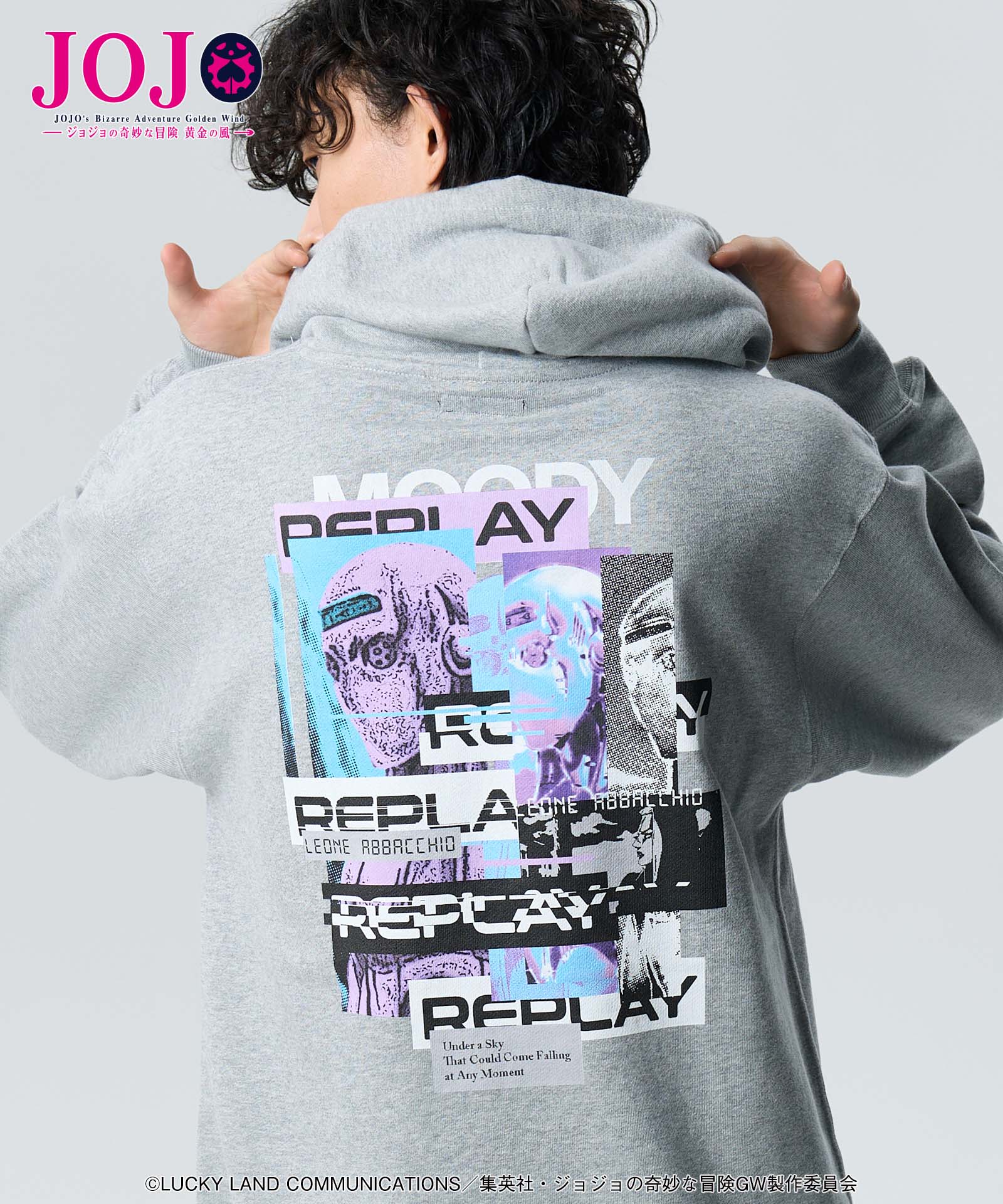 GB0125/JJ09 : Leone Abbacchio's Stand Hoodie – glamb Online Store
