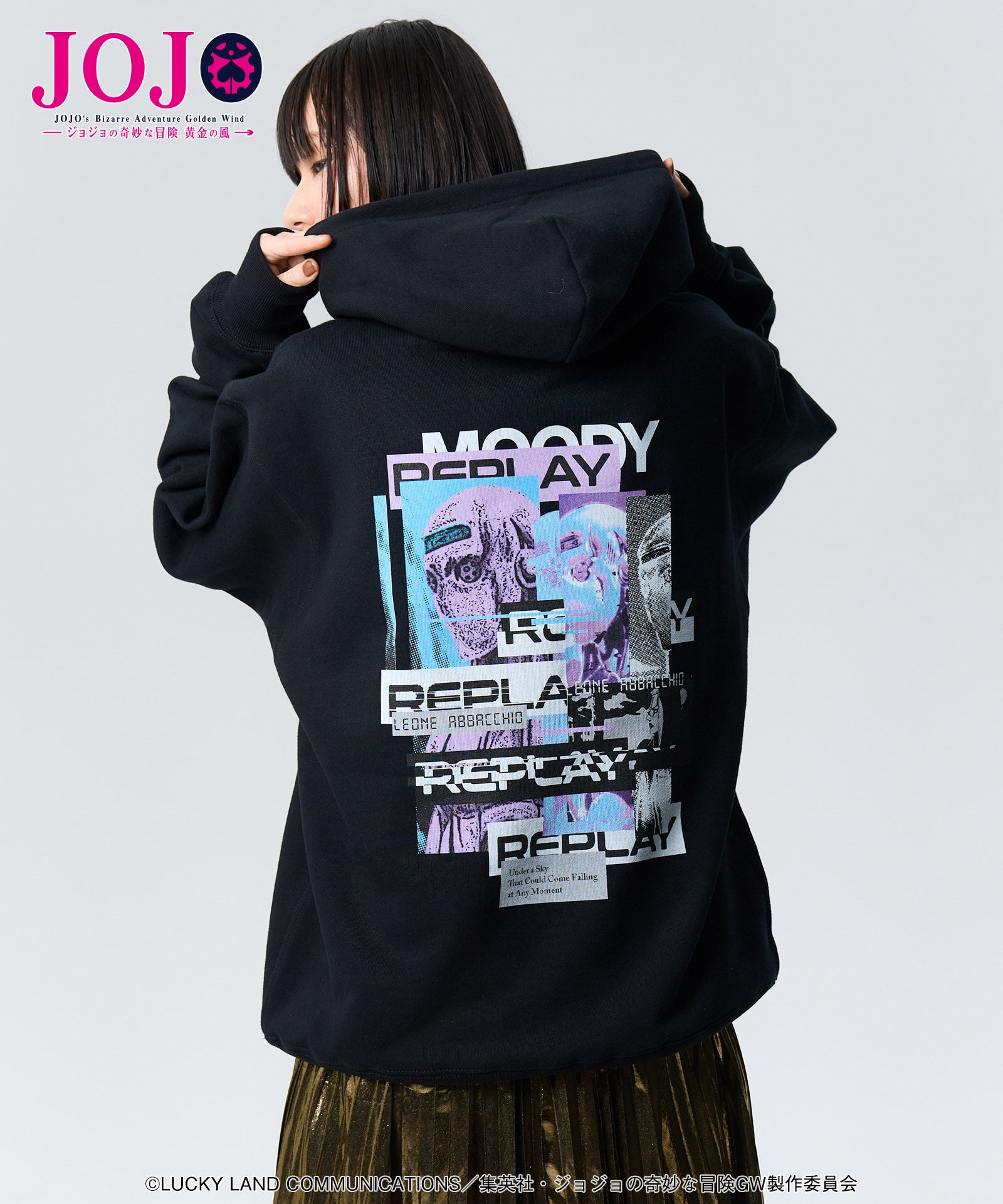 GB0125/JJ09 : Leone Abbacchio's Stand Hoodie | glamb Online Store