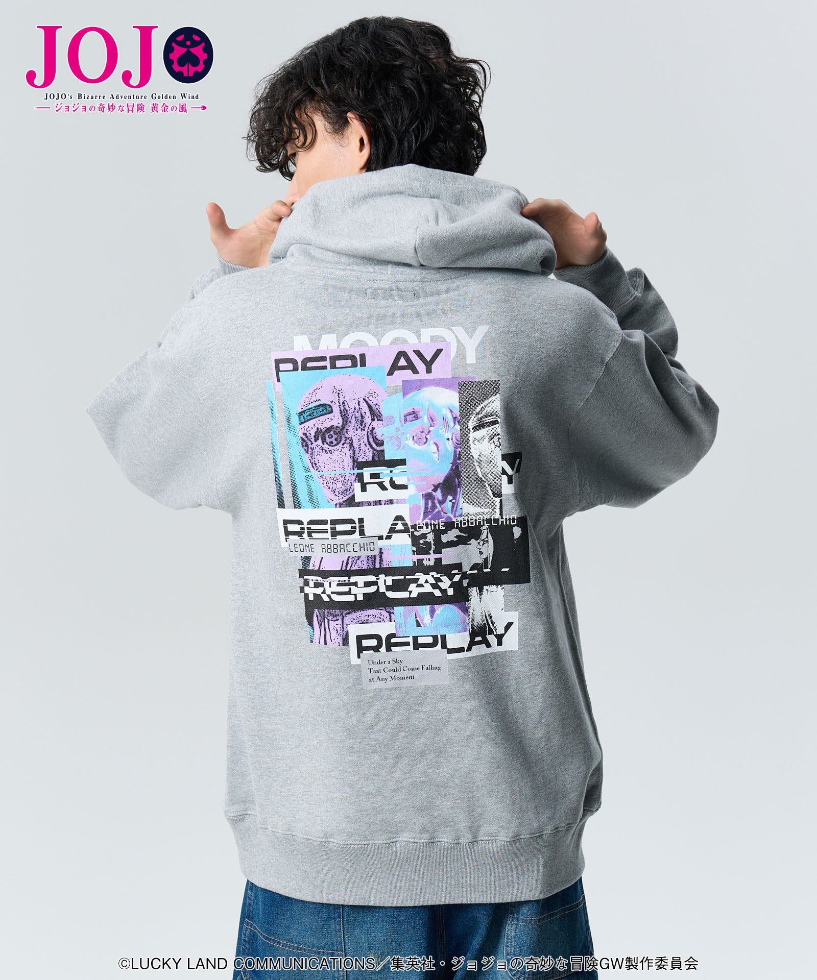 GB0125/JJ09 : Leone Abbacchio's Stand Hoodie | glamb Online Store