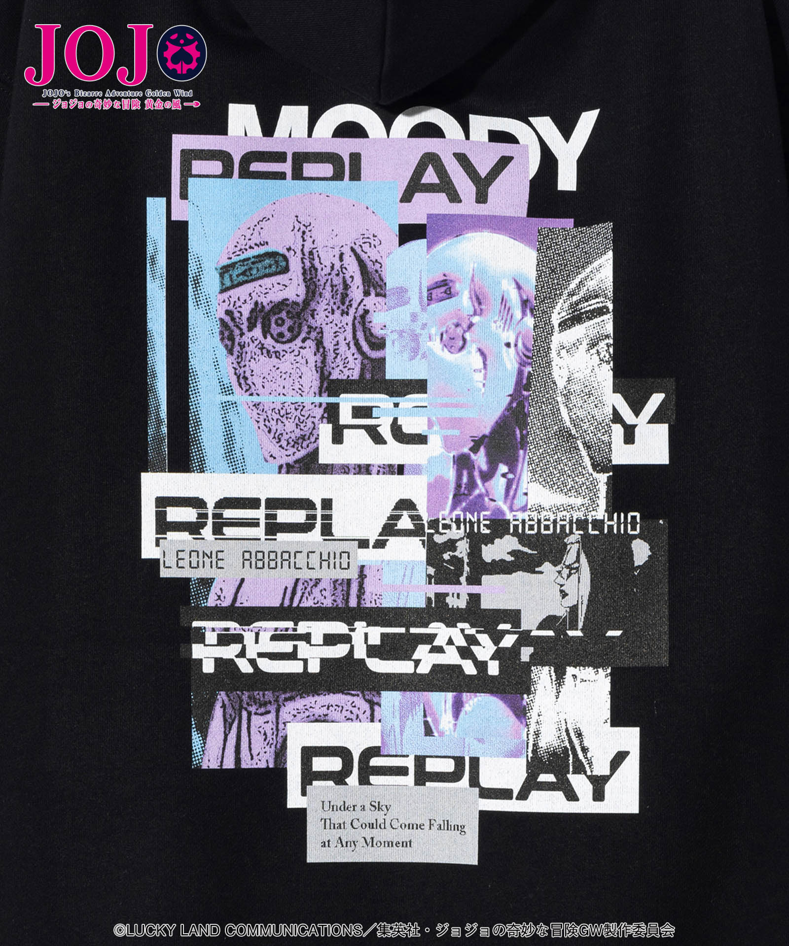GB0125/JJ09 : Leone Abbacchio's Stand Hoodie | glamb Online Store