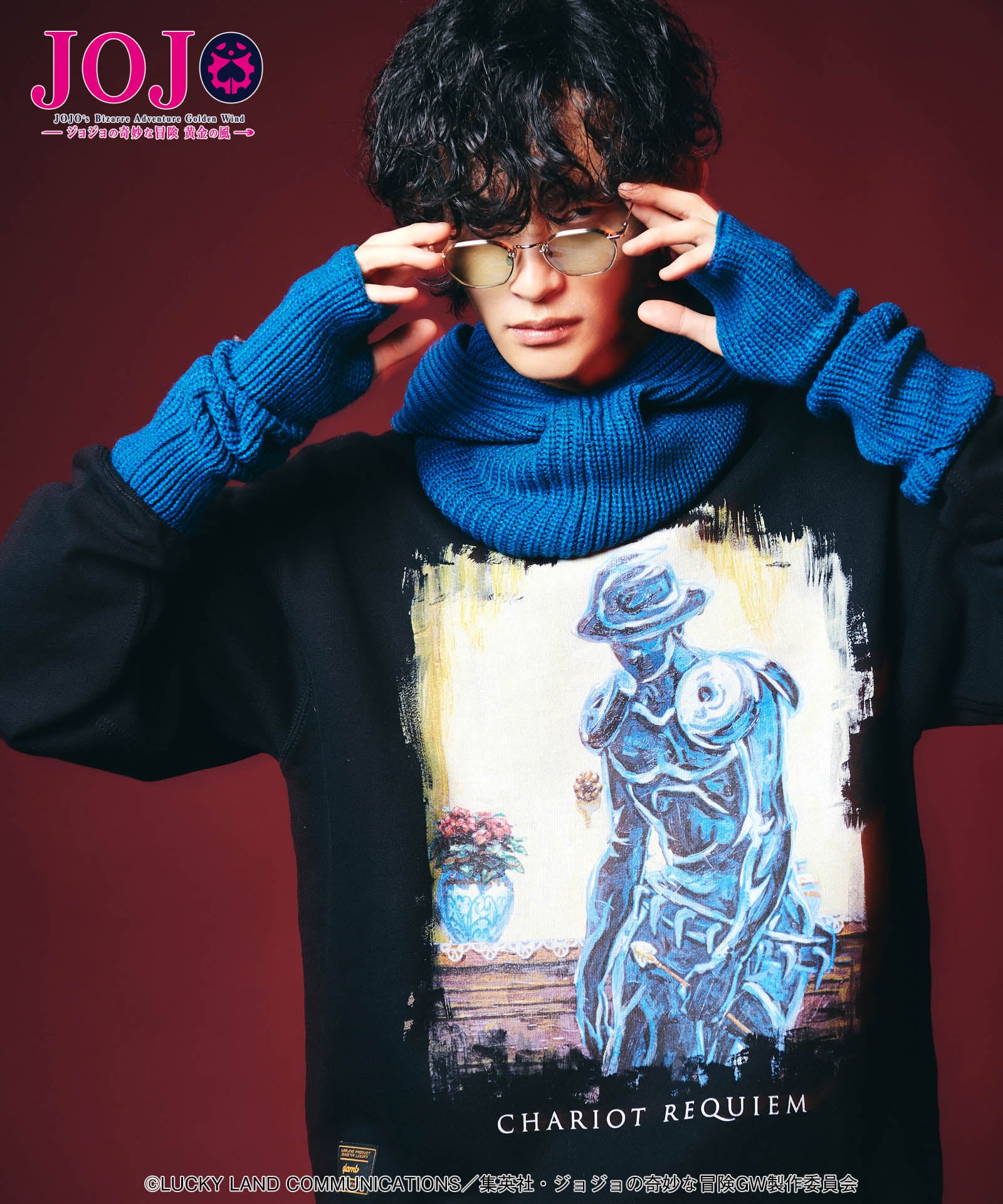 【glamb】C・R Sweat GB0125/JJ12 ジョジョの奇妙な冒険 GB0125/JJ12 : C・R Sweat – glamb Online Store