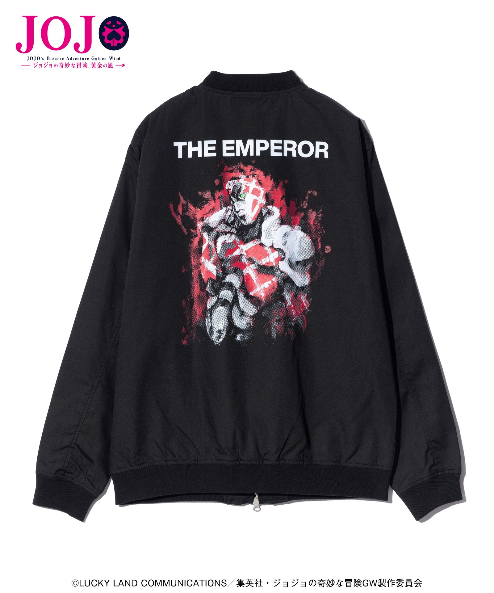 ジョジョの奇妙な冒険×glamb ディアボロMA1 ブラック ジョジョの奇妙な冒険×glamb ディアボロMA1 ブラック