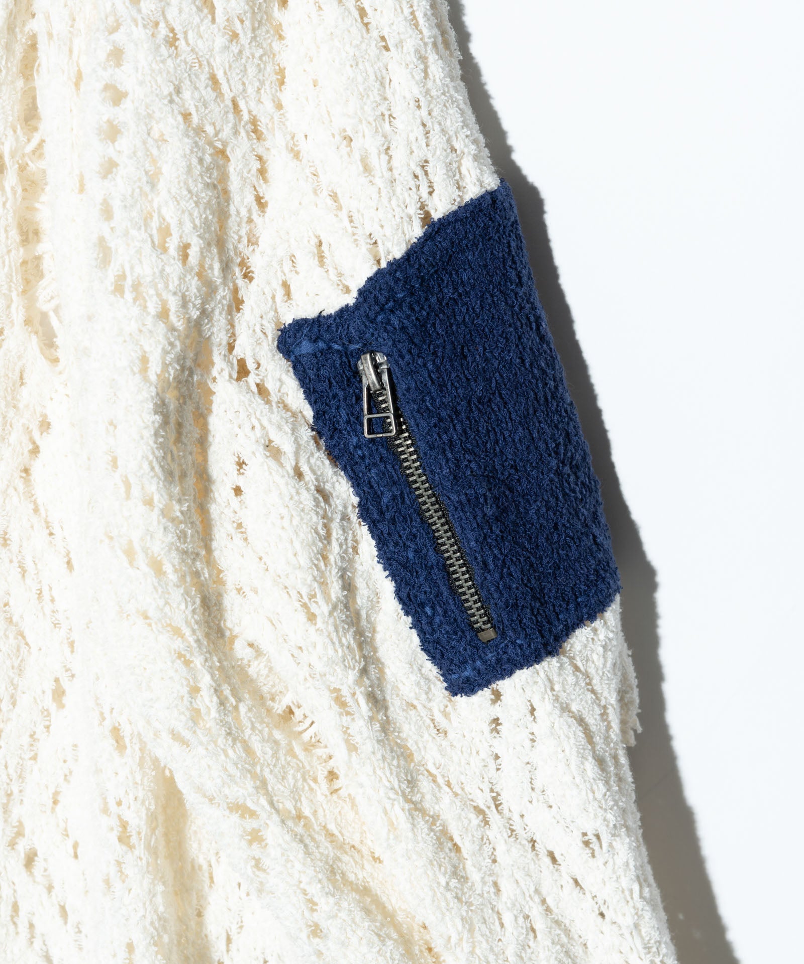 GB0125/JKT10: Openwork Knit MA-1 / Openwork knit MA-1 | glamb