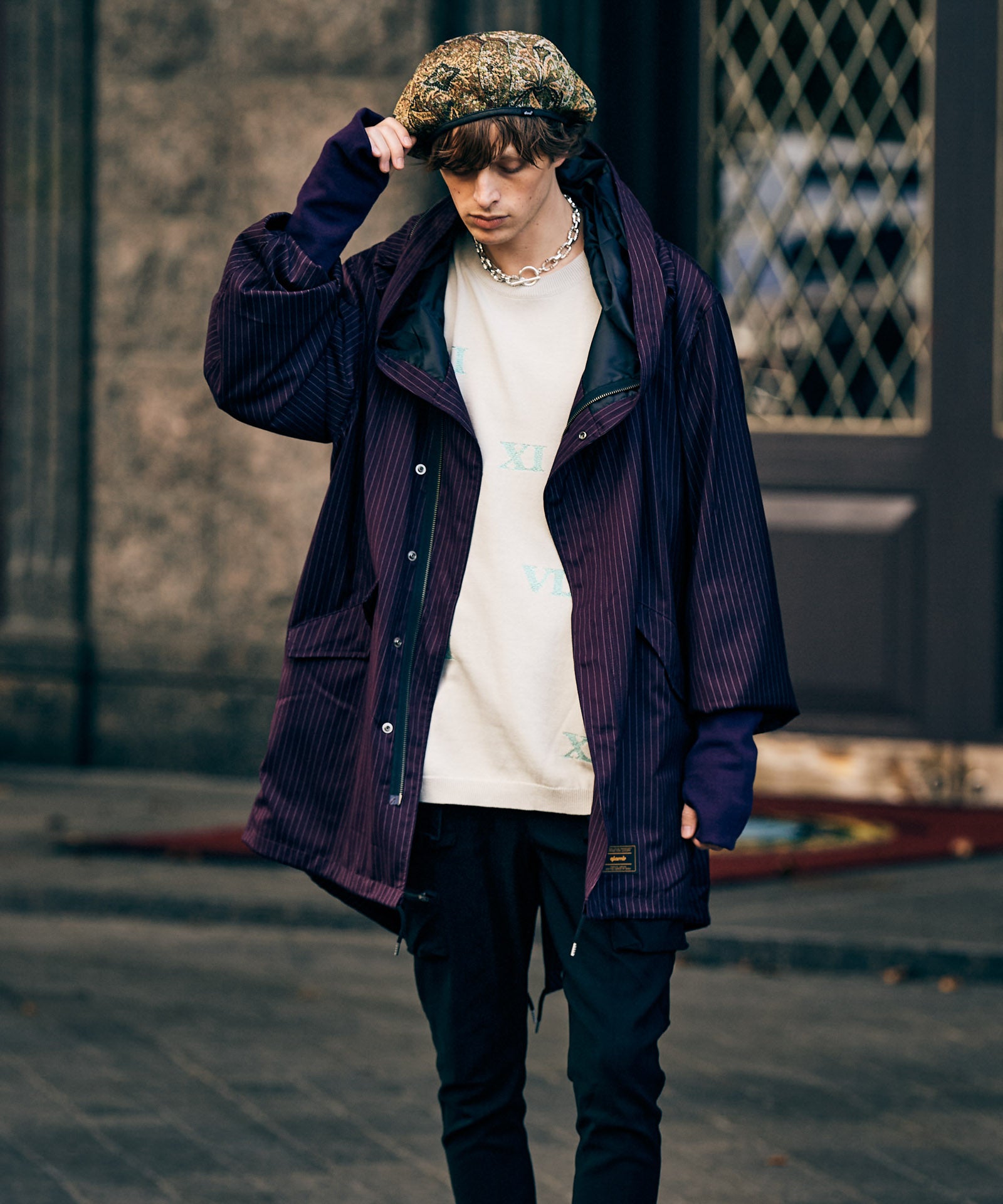 GB0125/KNT03 : Numbers Pullover Knit / ナンバーズプル