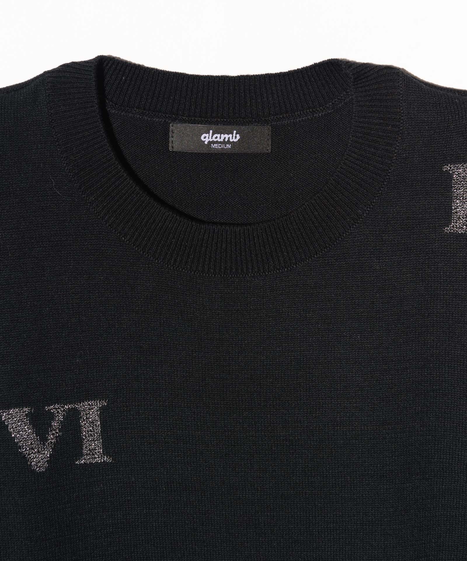 GB0125/KNT03 : Numbers Pullover Knit / ナンバーズプルオーバー