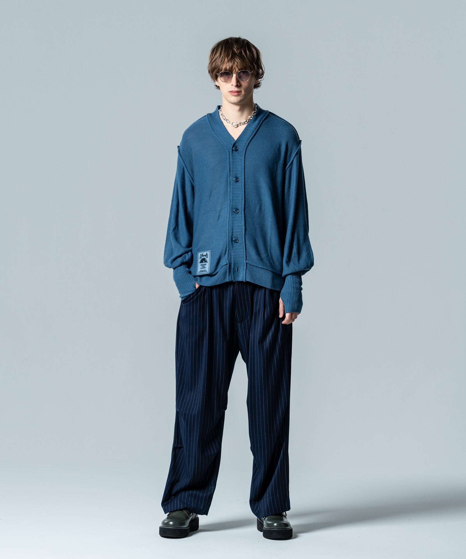 GB0125/P01 : STUNN Baggy Slacks / スタンバギースラックス – glamb