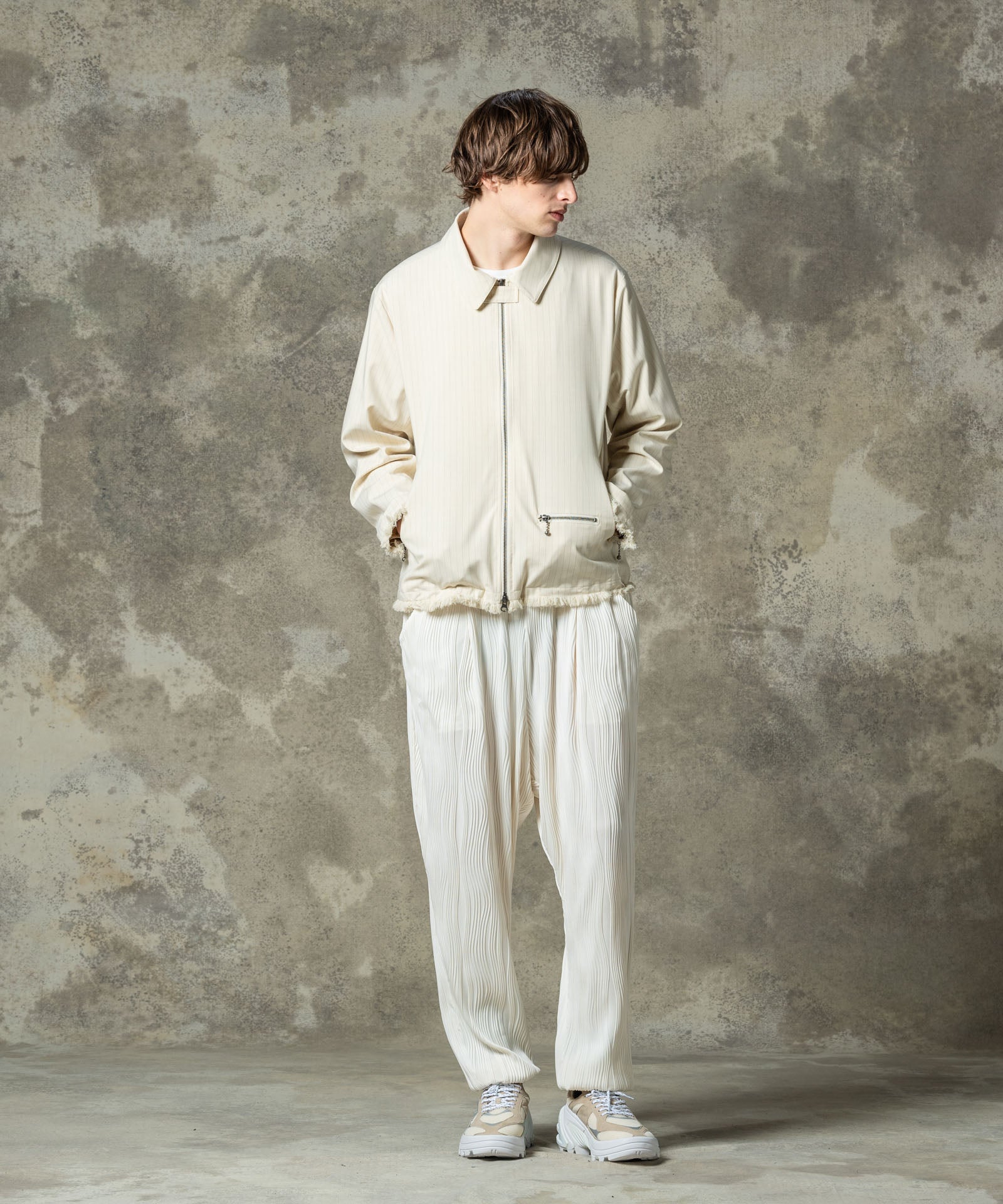 GB0125/P03 : STUNN Willow Crepe Pants / スタンウィロー