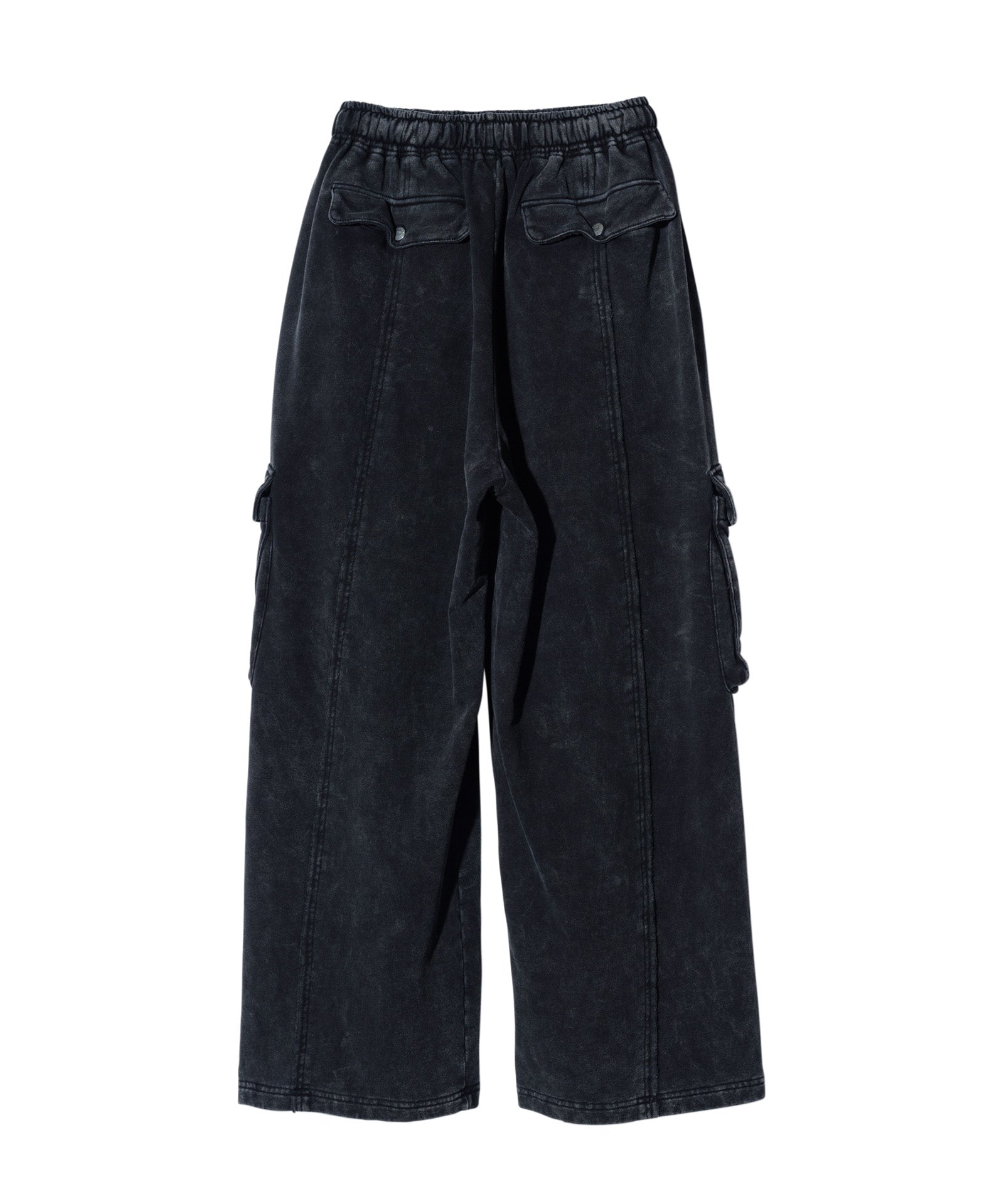 GB0125/P09 : Distorted Baggy Sweat Pants / ディストーテッドバギー