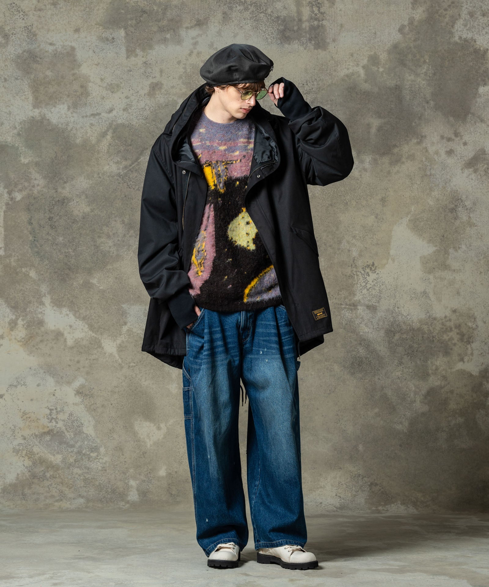 GB0125/P11: Red Dirt Work Denim | glamb Online Store | ブランド