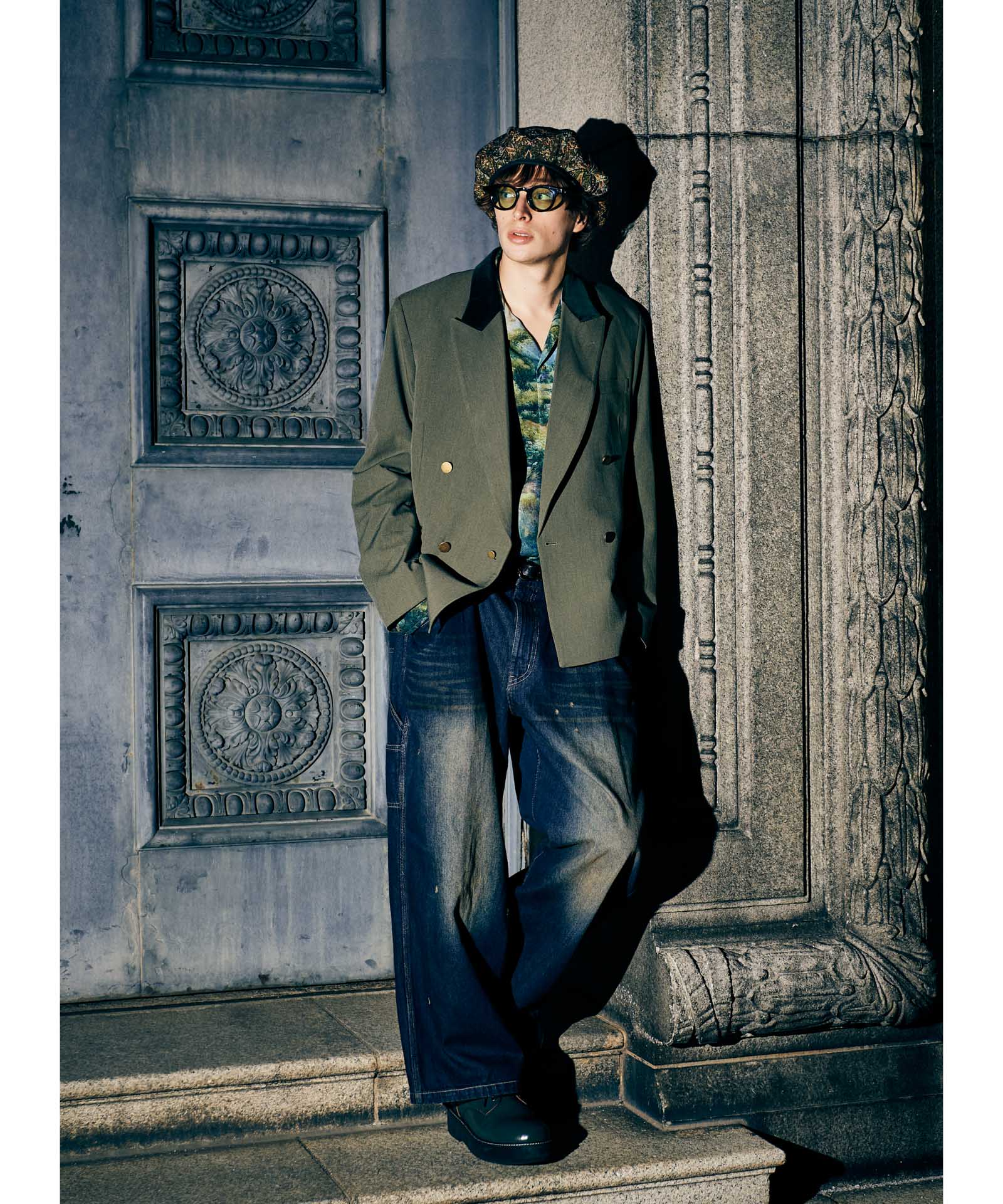 GB0125/P11 : Red Dirt Work Denim / レッドダートワークデニム
