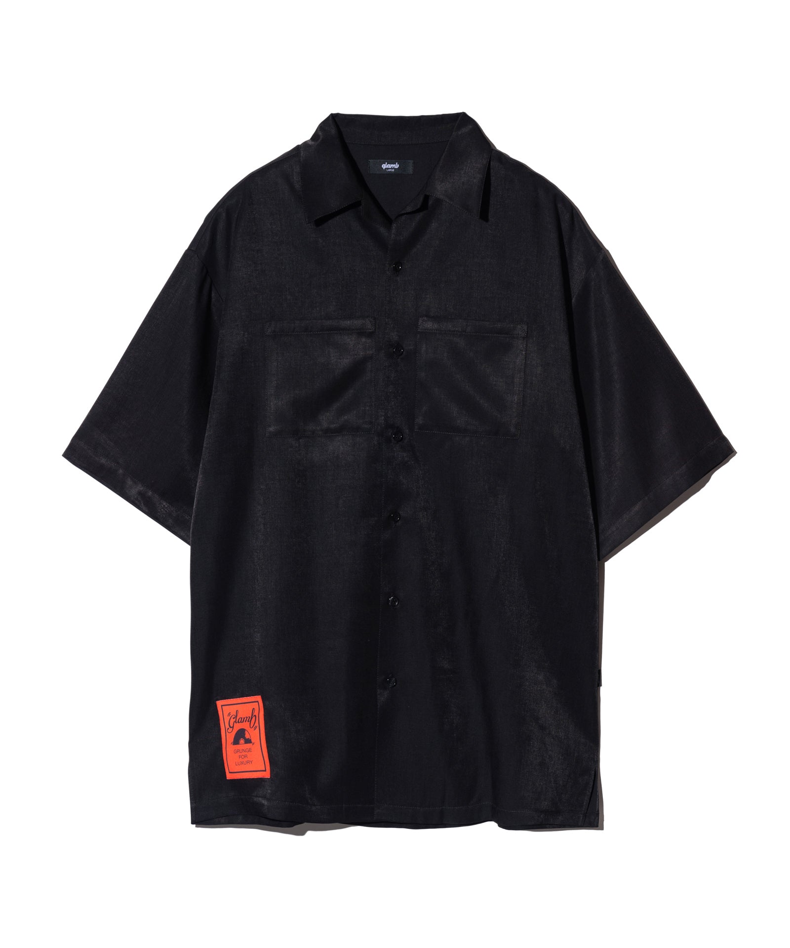 GB0125/SH08 : Orange Tag Rayon Shirt / オレンジタグレーヨンシャツ