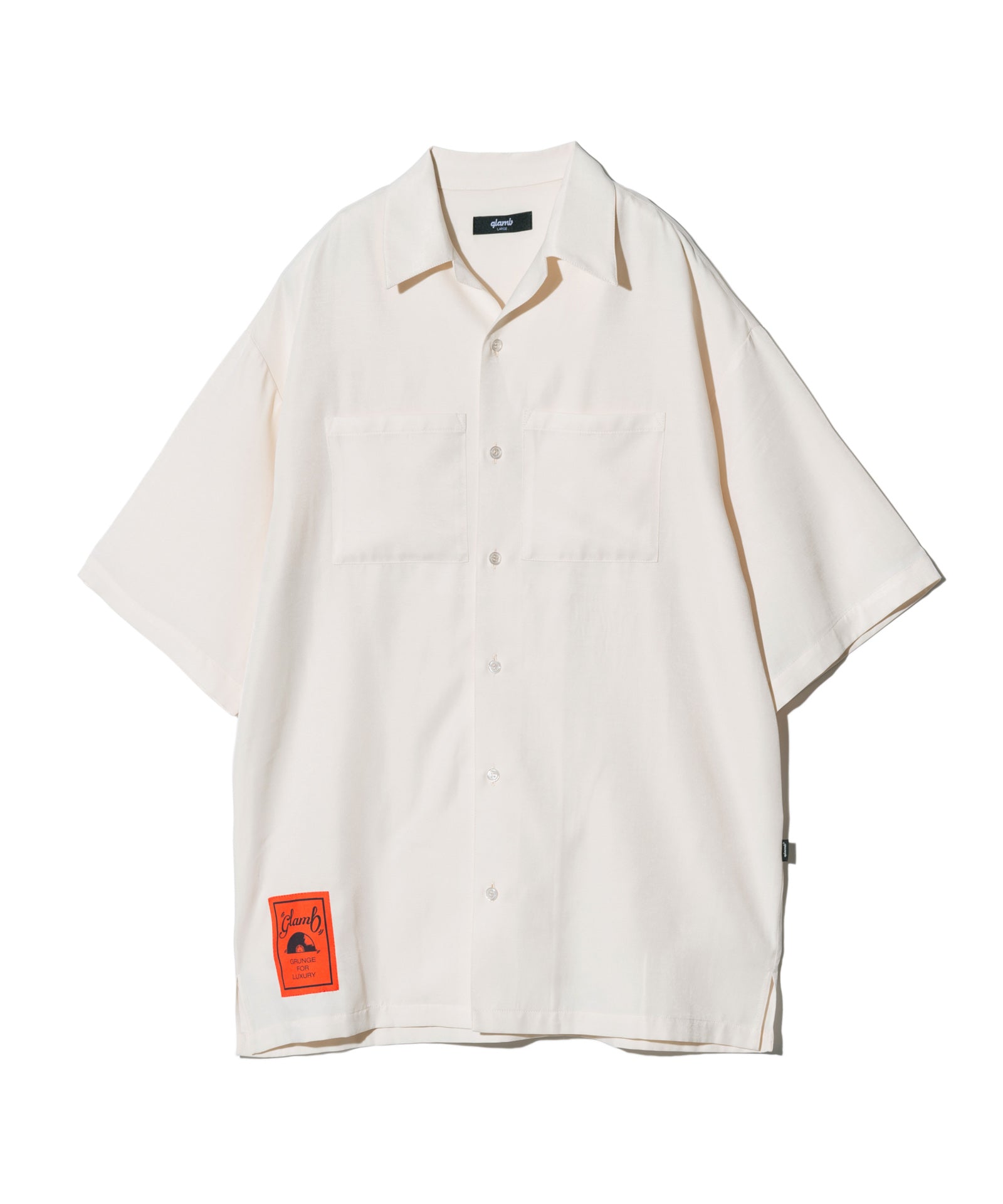 GB0125/SH08 : Orange Tag Rayon Shirt / オレンジタグレーヨンシャツ