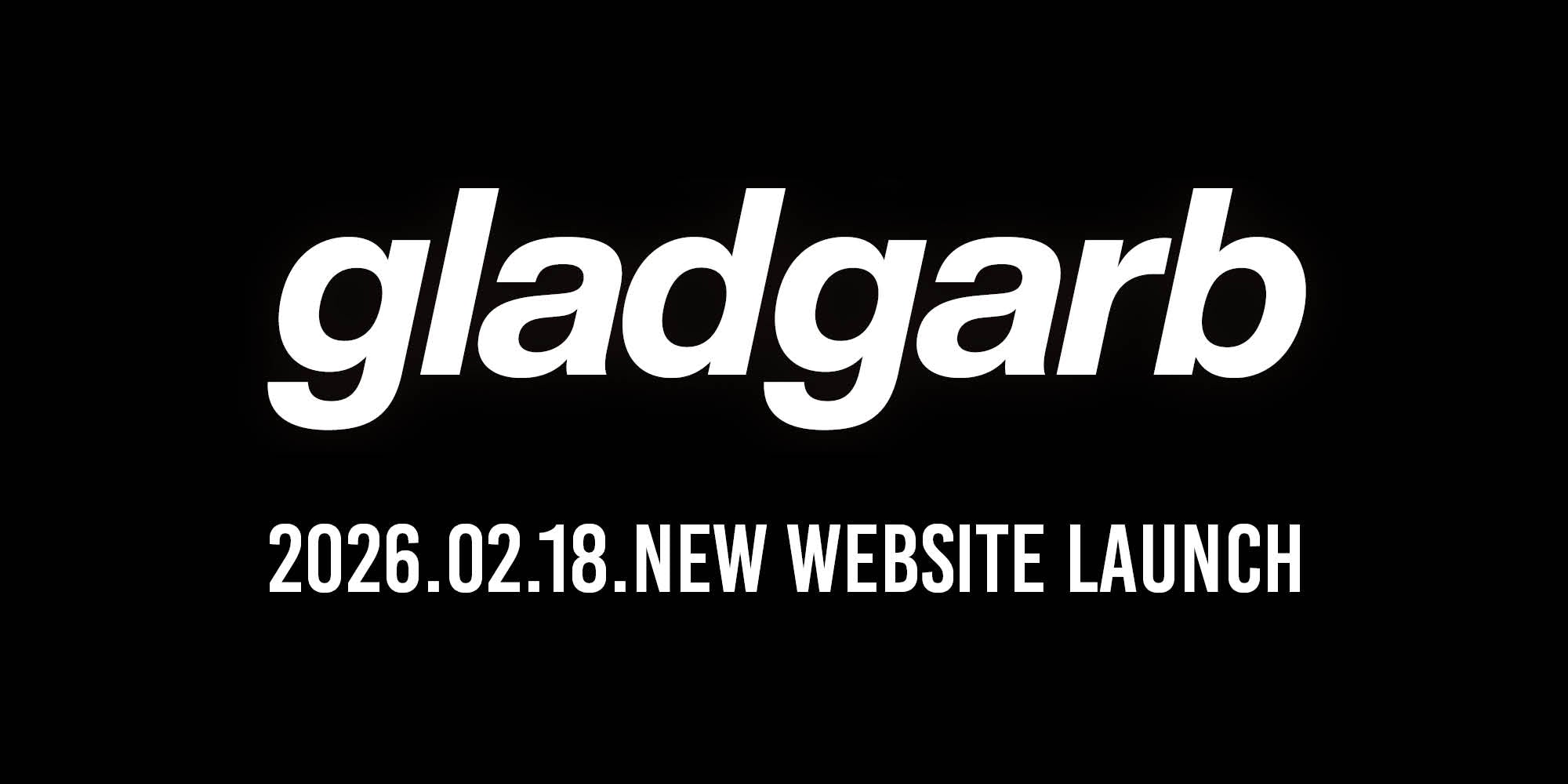 gladgarbが新ウェブサイト、gladgarb.jpをローンチ