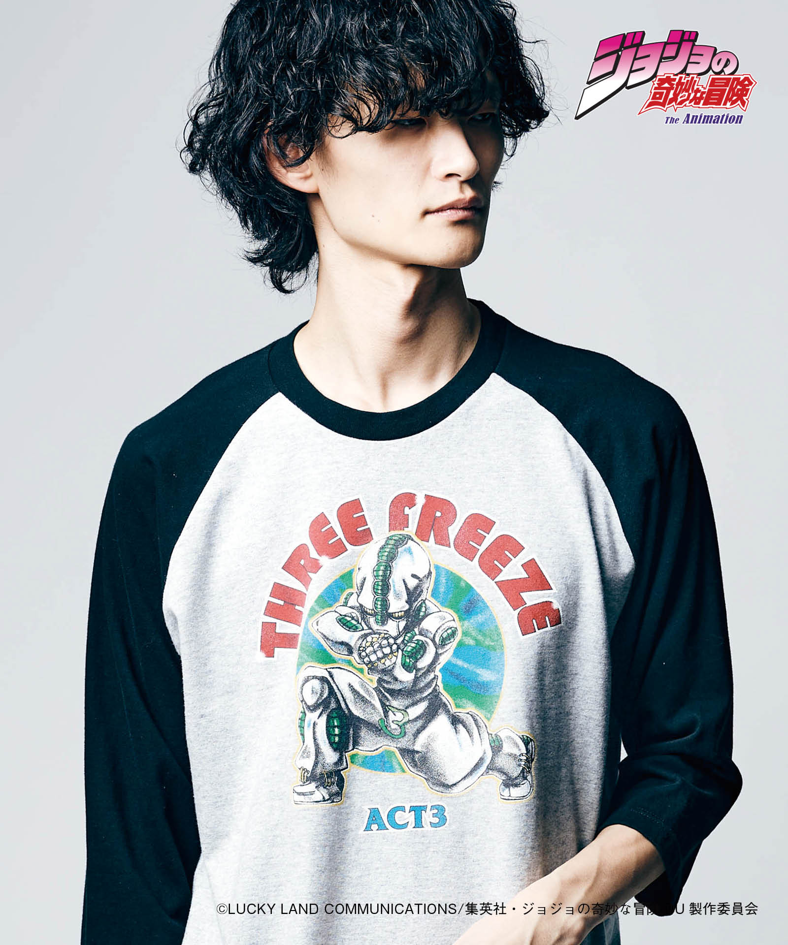 GB0223/JJ03 : ACT3 Freeze Raglan T / アクトスリーフリーズラグランT