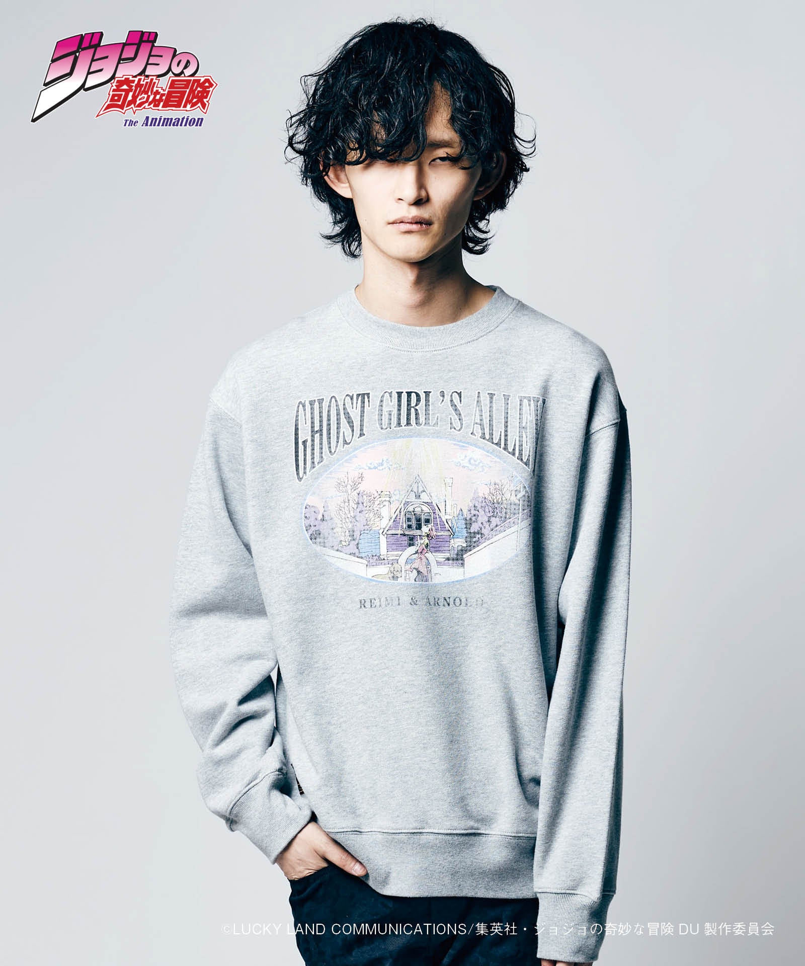 Ghost Girl Sweat ジョジョの奇妙な冒険　glamb Ghost Girl Sweat ジョジョの奇妙な冒険 glamb