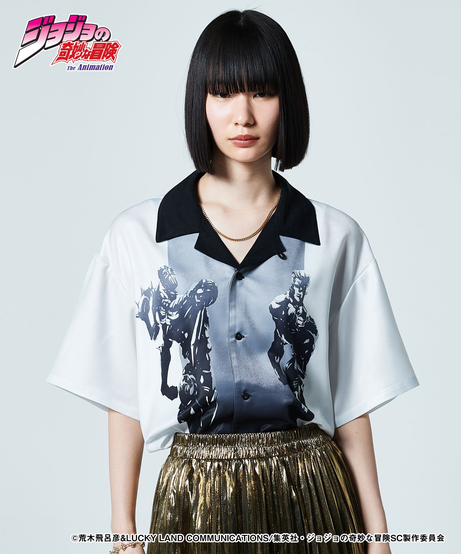 GB0224/JJ04 : Jean Pierre Polnareff Shirt / ジャン・ピエール