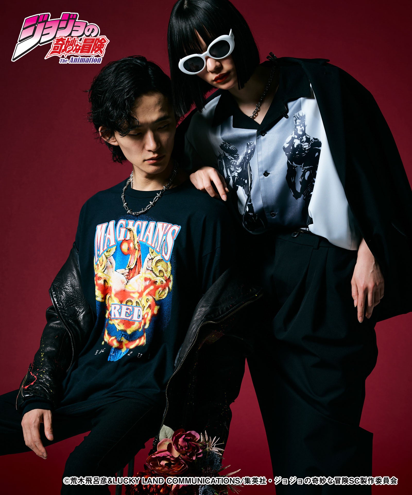 GB0224/JJ04 : Jean Pierre Polnareff Shirt / ジャン・ピエール