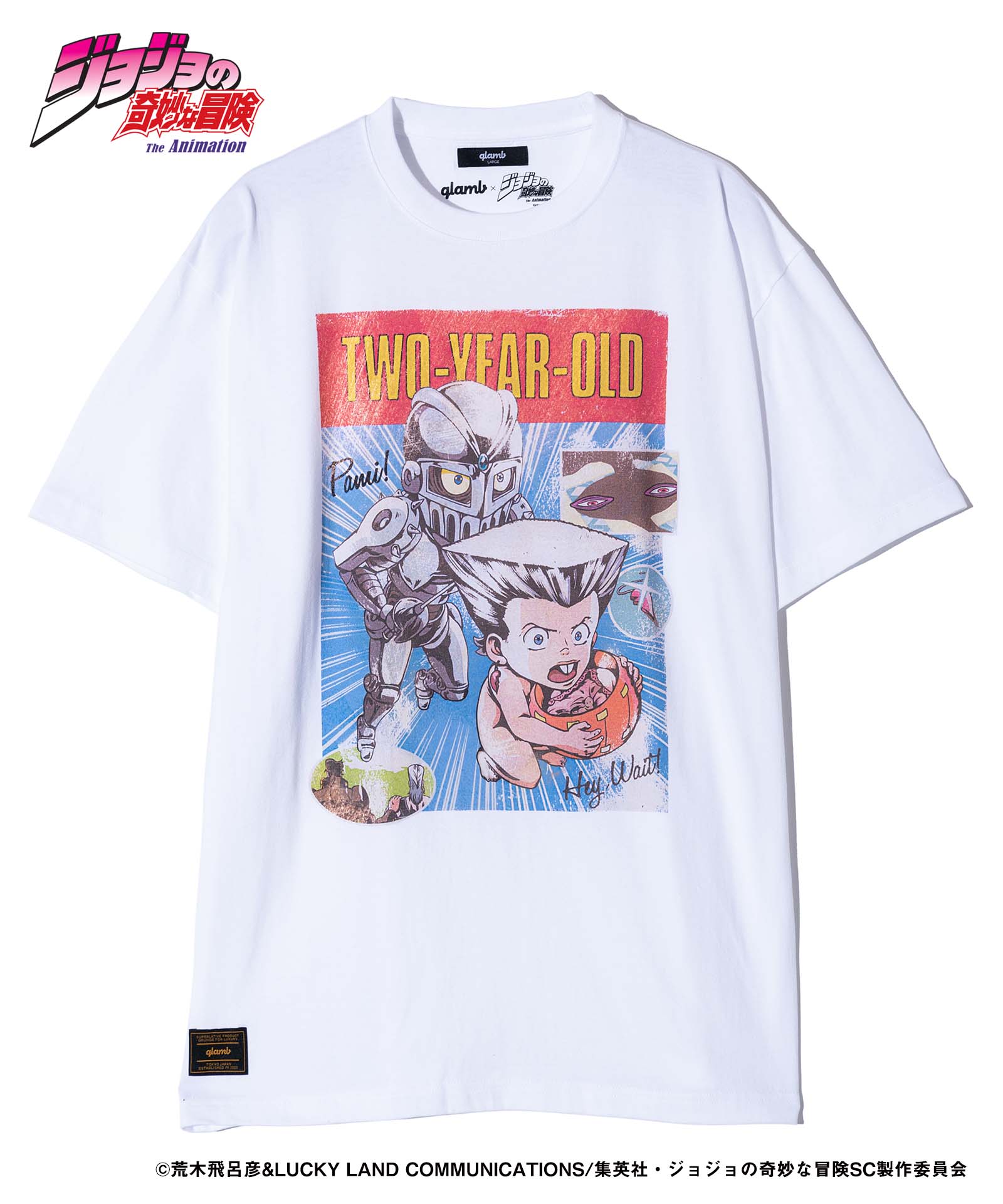GB0224/JJ07 : De-aged Polnareff T-shirts / ディエイジドポルナレフT