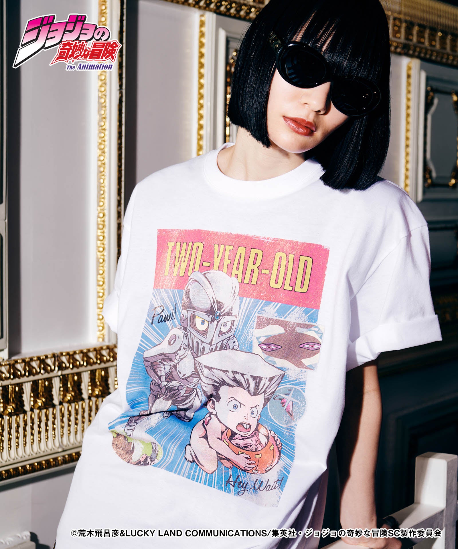 GB0224/JJ07 : De-aged Polnareff T-shirts / ディエイジドポルナレフT