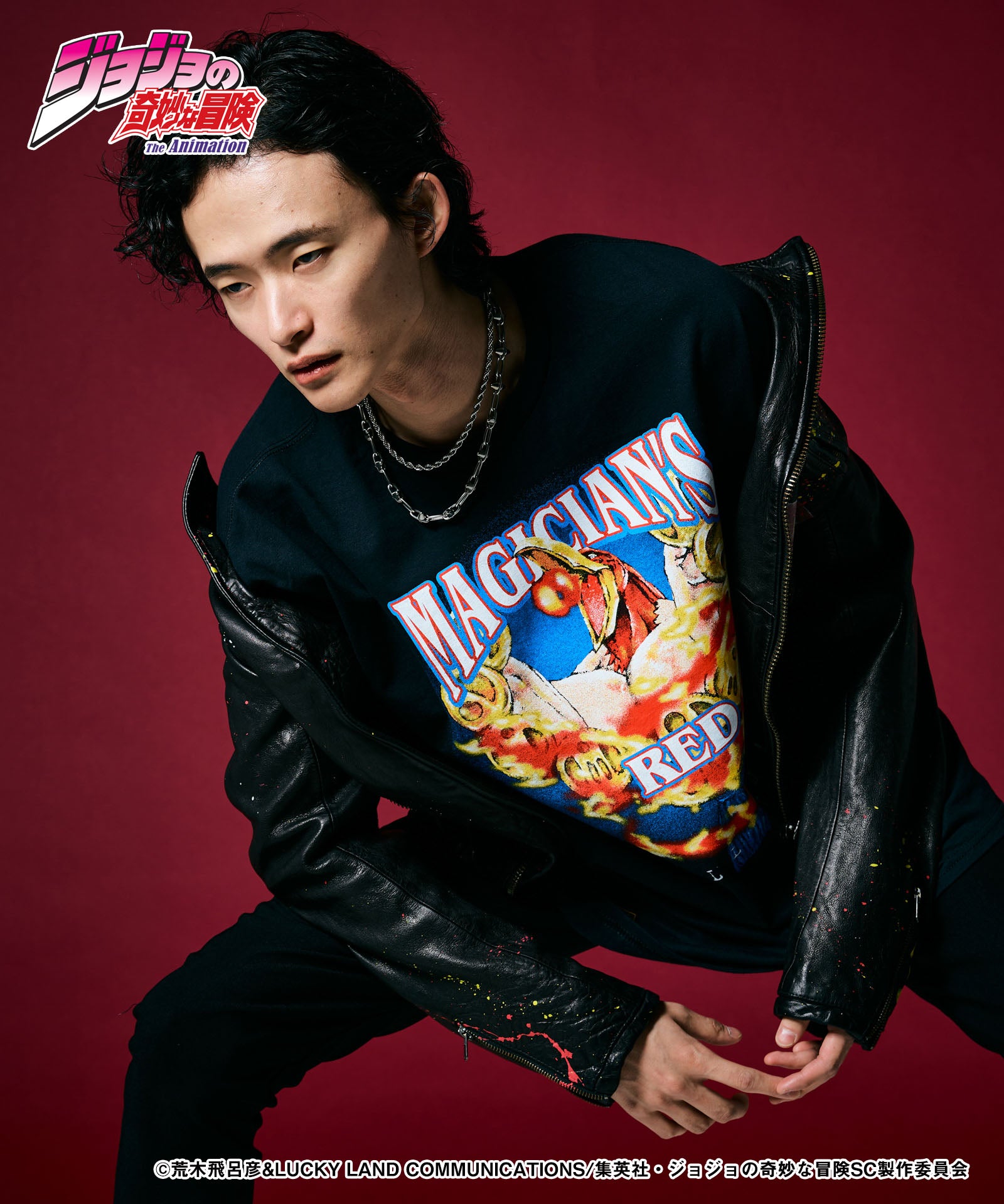 レア!! BABYL RED MOON 紅月Tシャツ 希少Sサイズ♪ GB0224/JJ08 : Magician's Red Long Sleeves T-shirt / マジシャンズ