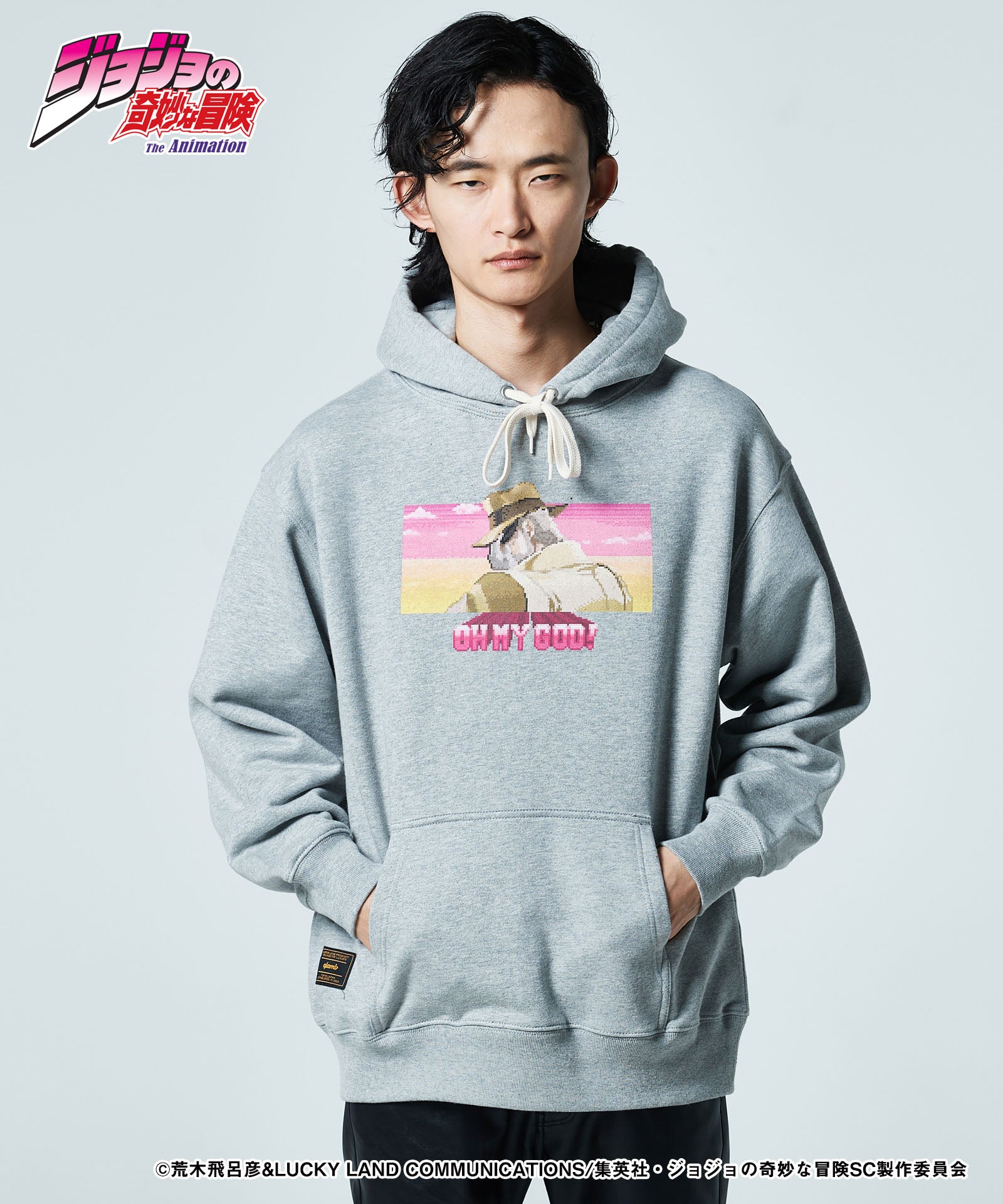 GB0224/JJ12 : Joseph Joester Hoodie / ジョセフ・ジョースター