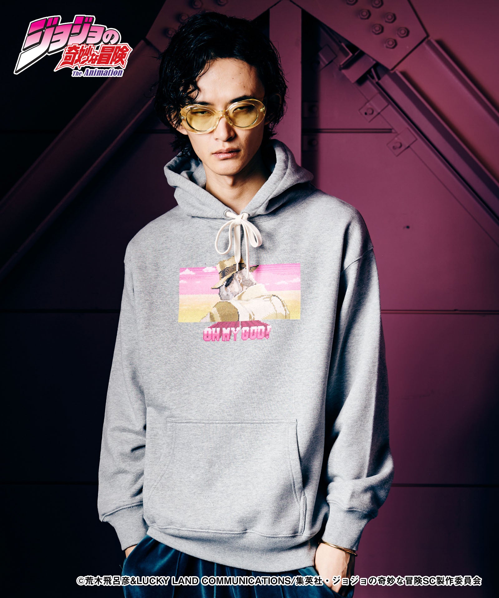 GB0224/JJ12 : Joseph Joester Hoodie / ジョセフ・ジョースター
