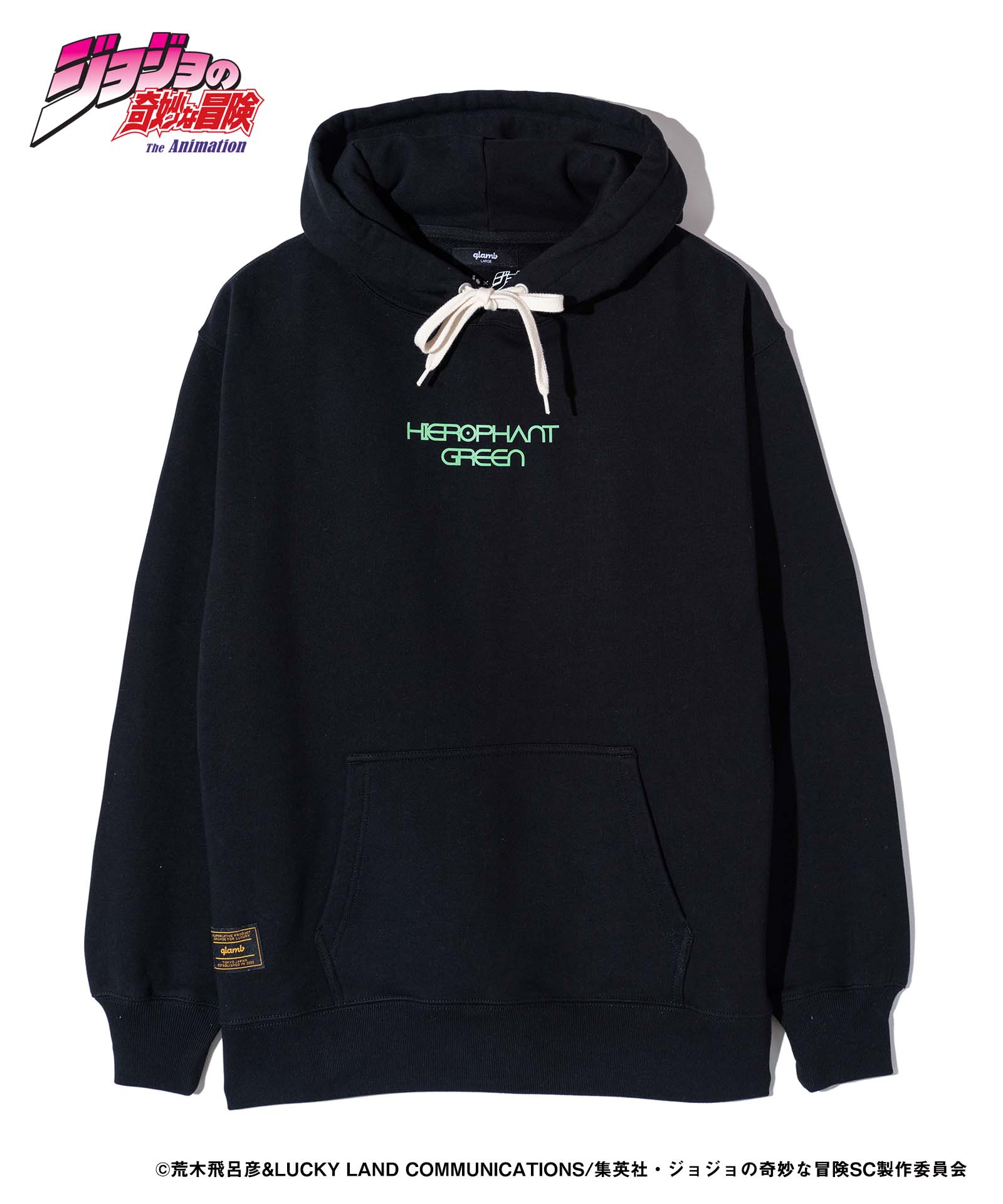 GB0224/JJ13 : Hierophant Green Hoodie / ハイエロファントグリーン