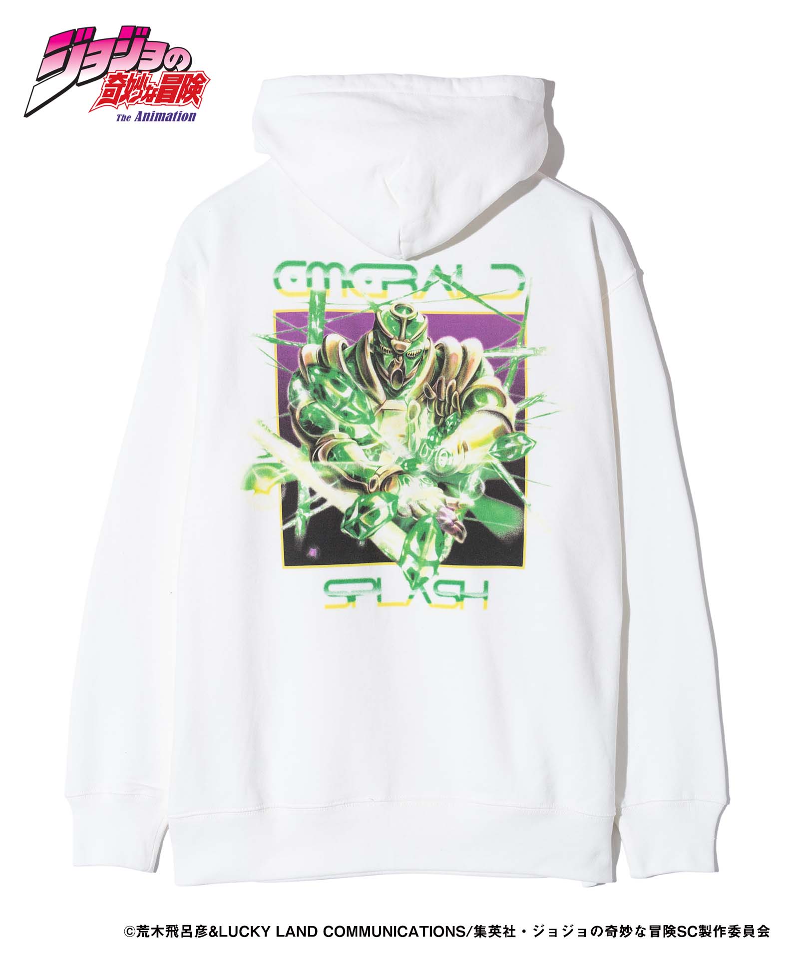 GB0224/JJ13 : Hierophant Green Hoodie / ハイエロファントグリーン