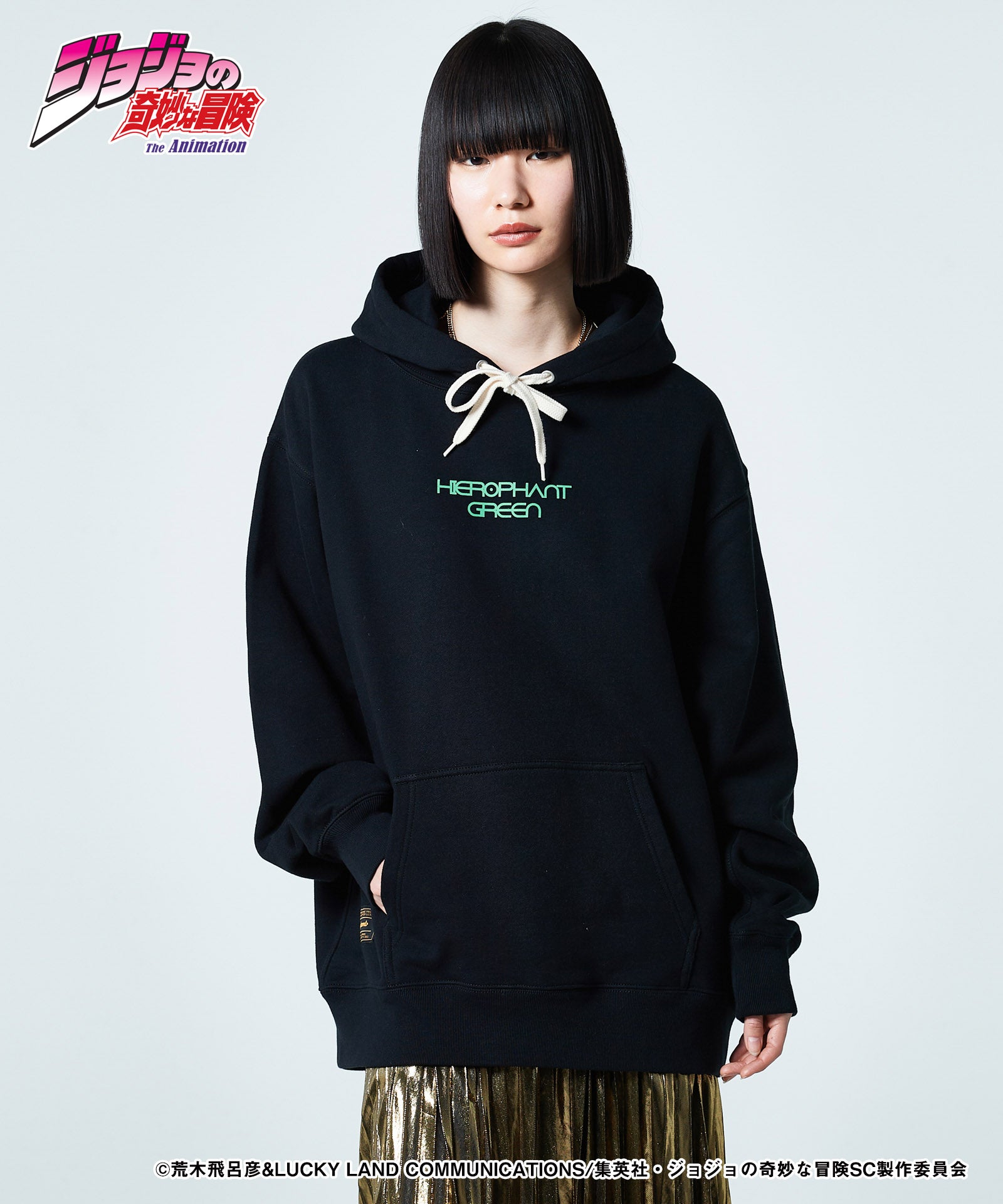GB0224/JJ13: Hierophant Green Hoodie | glamb Online Store