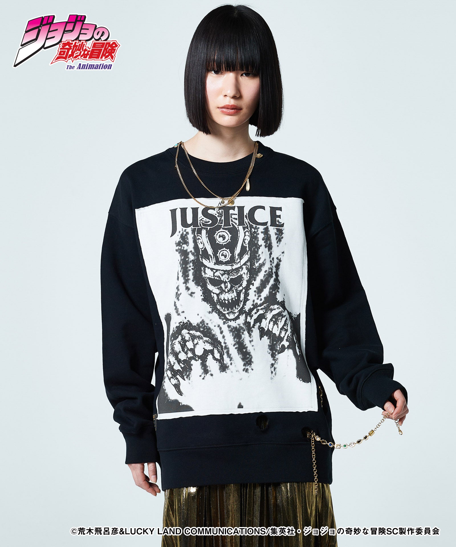 GB0224/JJ15 : Justice Sweat / ジャスティススウェット | glamb