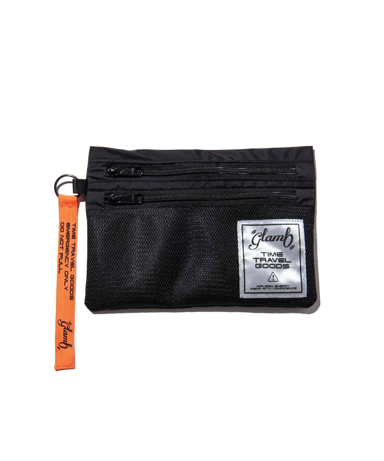GB0225/AC06 : TIME TRAVELER Pouch / タイムトラベラーポーチ | glamb
