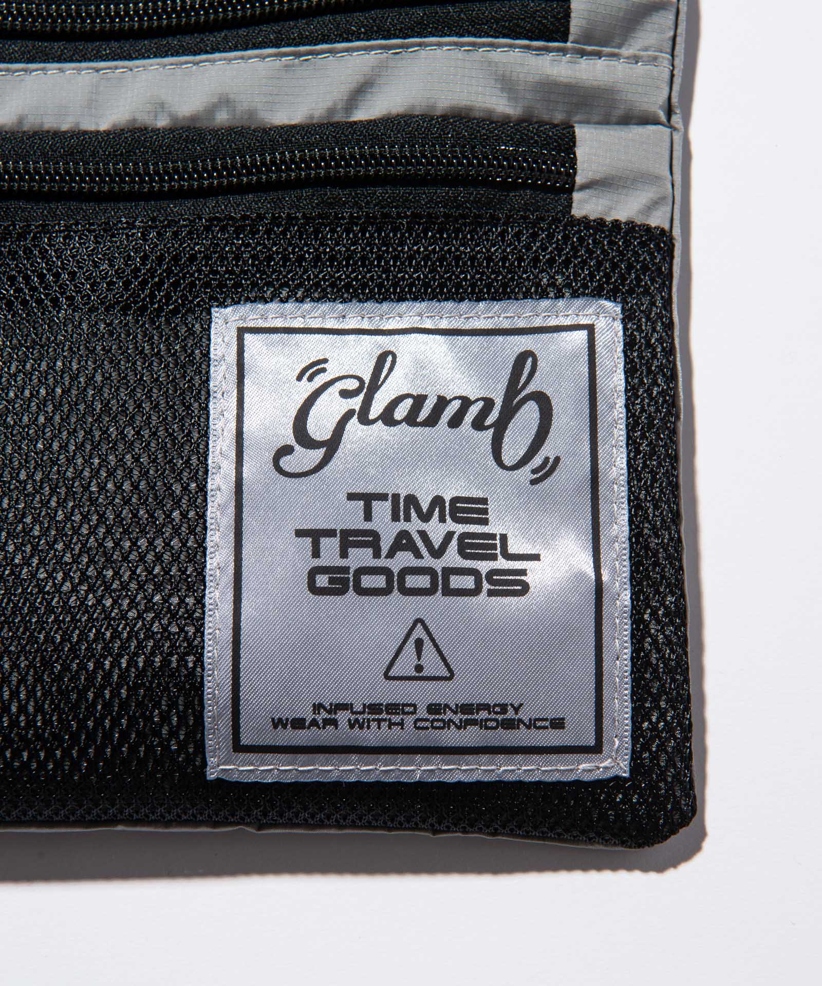 GB0225/AC06 : TIME TRAVELER Pouch / タイムトラベラーポーチ | glamb