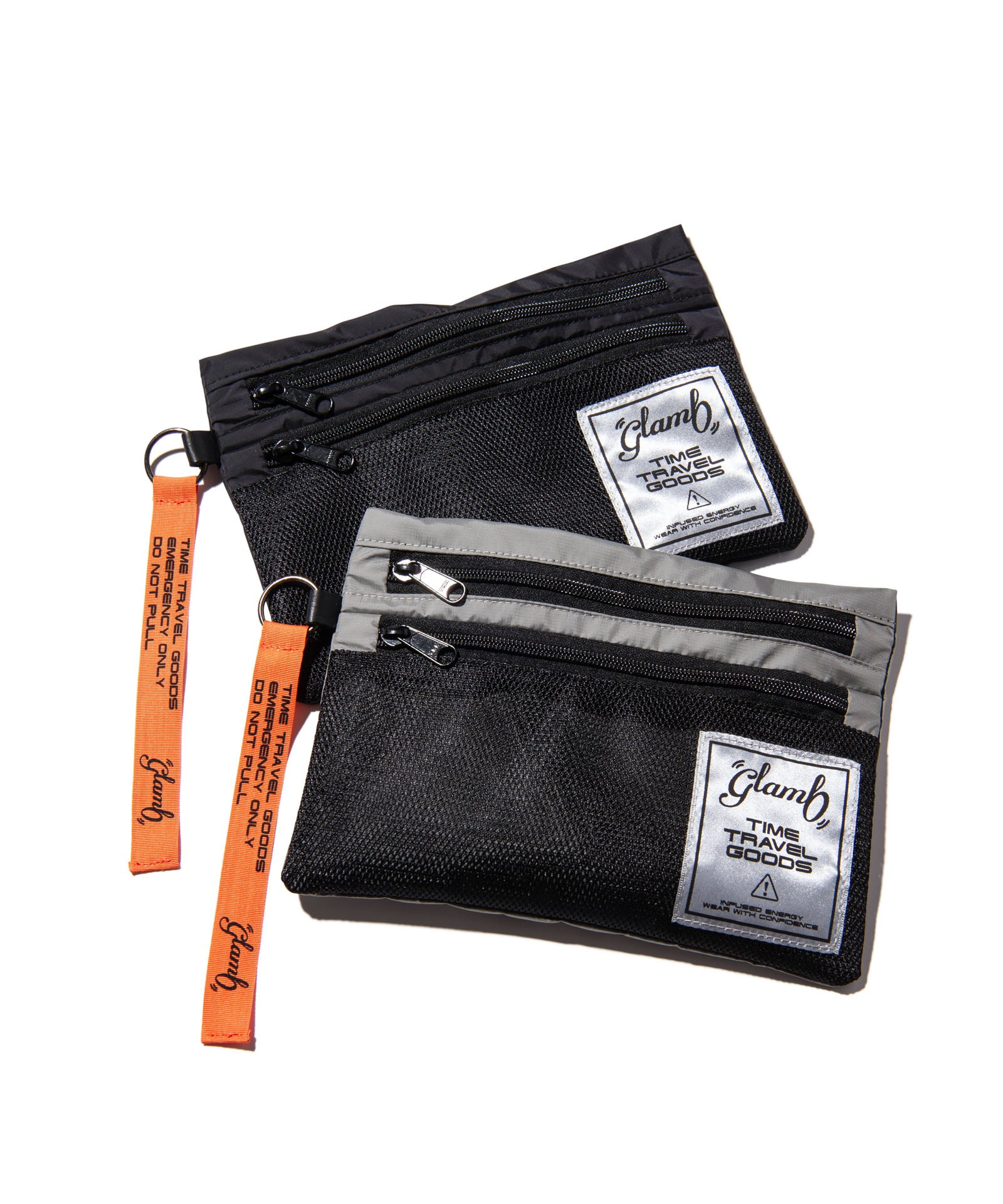 GB0225/AC06 : TIME TRAVELER Pouch / タイムトラベラーポーチ | glamb