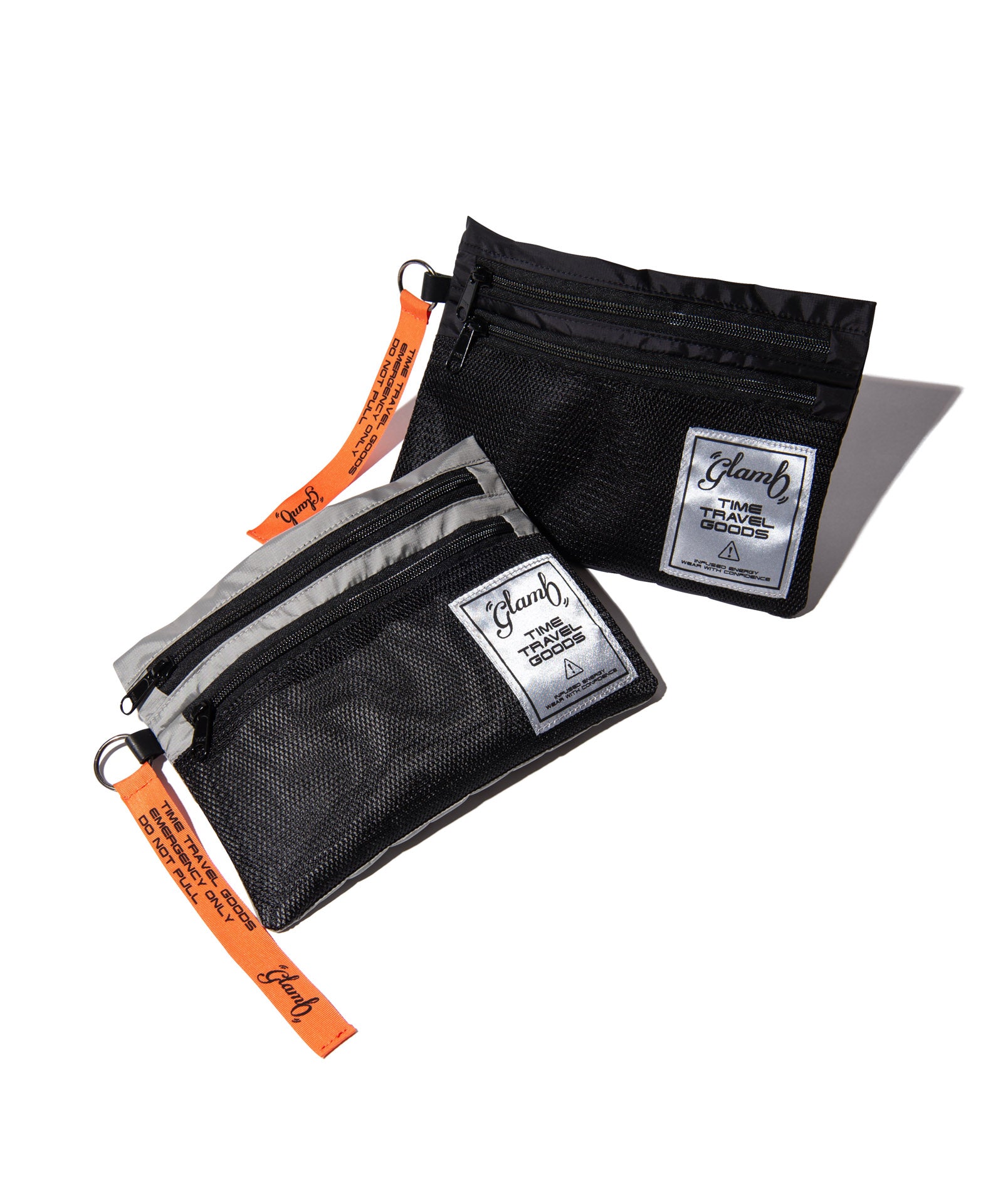 GB0225/AC06 : TIME TRAVELER Pouch / タイムトラベラーポーチ | glamb