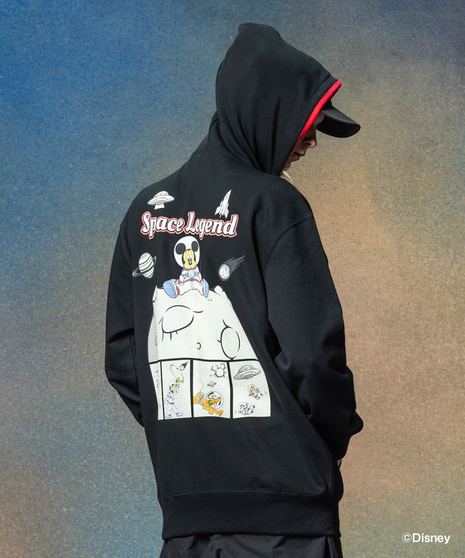 GB0225/CS02 : [Mickey Mouse] Zip Up Hoodie / [ミッキーマウス