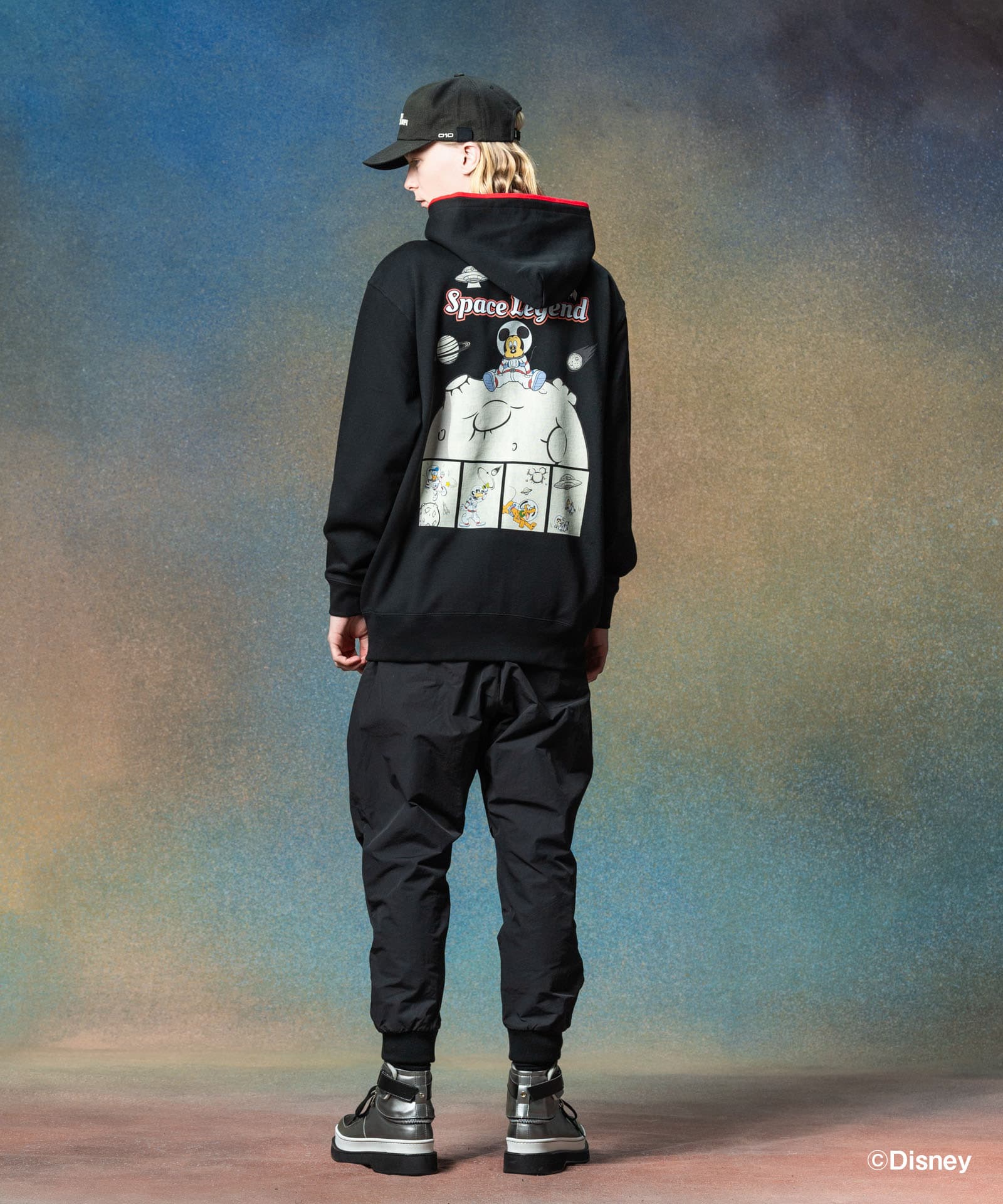 GB0225/CS02 : [Mickey Mouse] Zip Up Hoodie / [ミッキーマウス