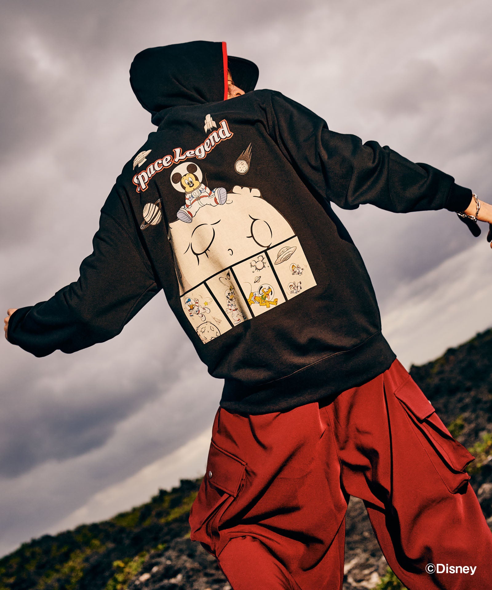 GB0225/CS02: [Mickey Mouse] Zip Up Hoodie / [Mickey Mouse] Zip Up