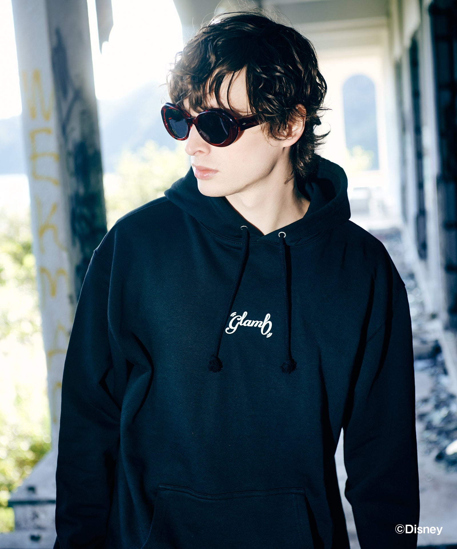 GB0225/CS05 : [Mickey Mouse] Logo Hoodie / [ミッキーマウス]ロゴ