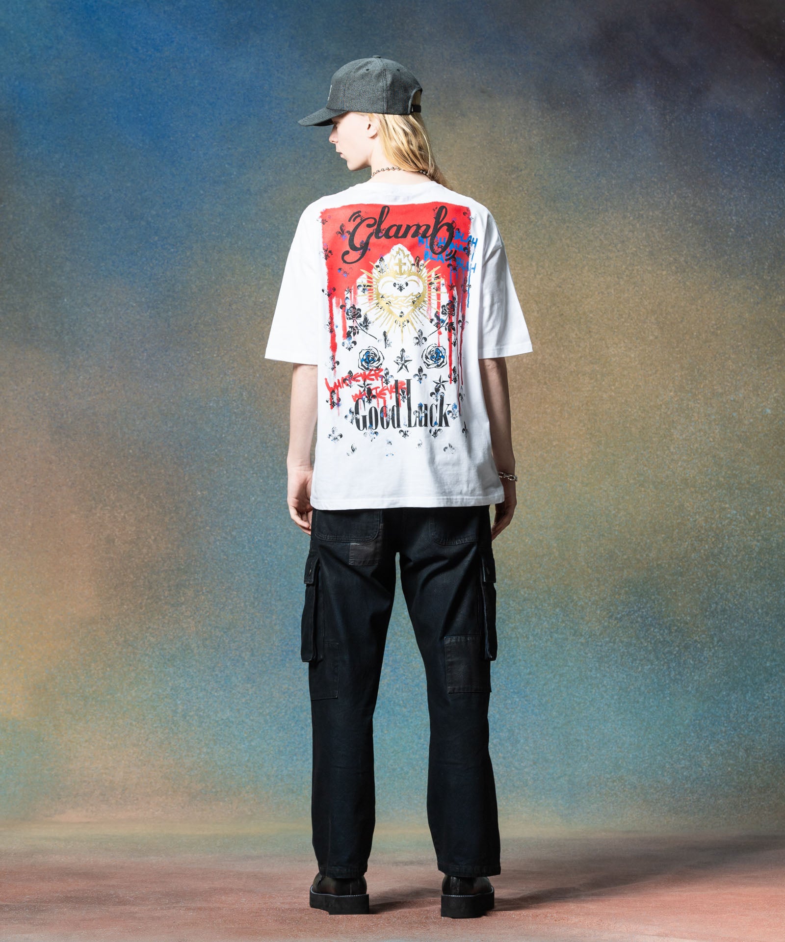 GB0225/CS10 : Good Luck T-Shirt II / グッドラックTシャツ2
