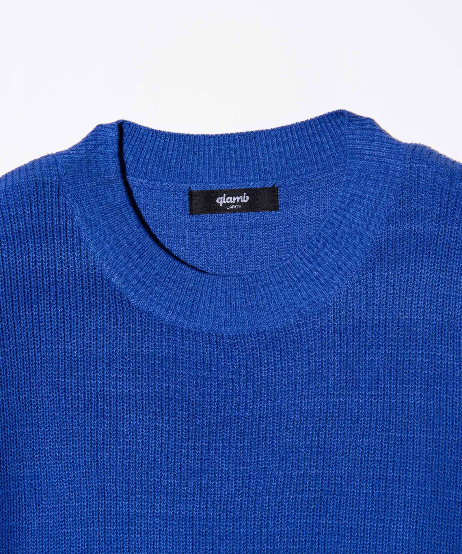 交渉可】 glamb GB16SM / KNT01 : Jan knit jersey (black) 4
