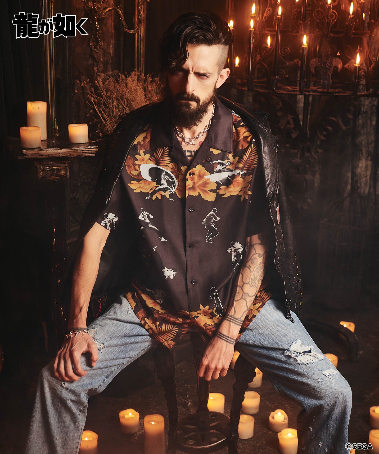 GB0225/LD02 : Mad Dog Aloha Shirt / マッドドッグアロハシャツ