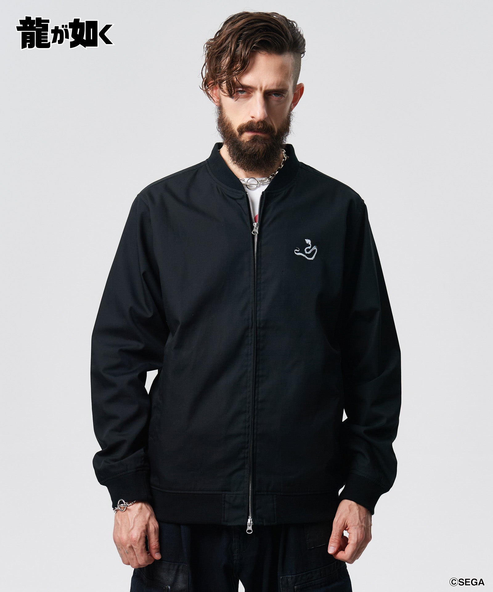 glamb 龍が如くゴロウマジマブルゾン M アクキーセット GB0225/LD08 : Goro Majima Blouson / ゴロウマジマブルゾン – glamb